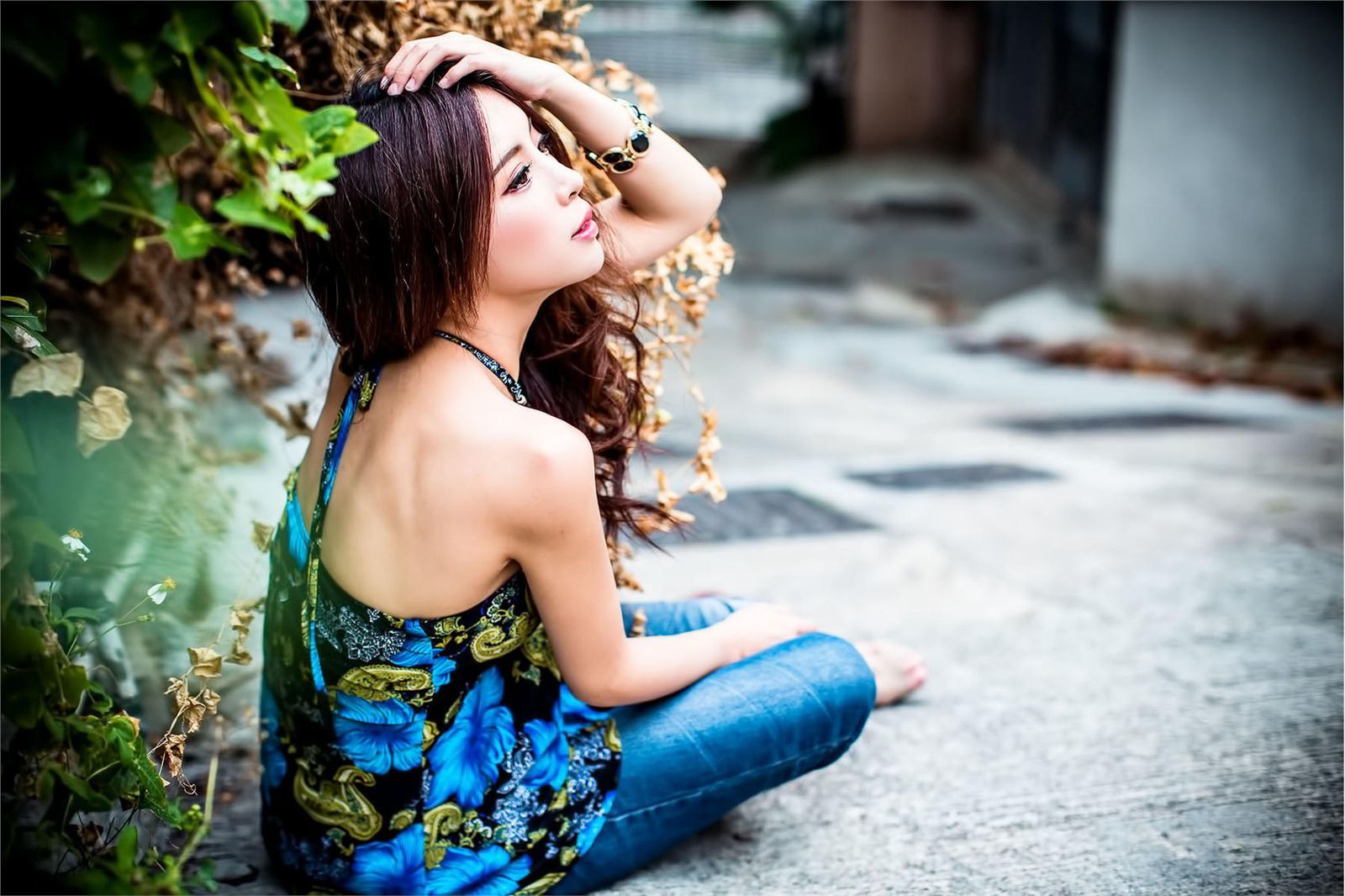 大眼正妹张齐郡《炫彩外拍》-图50