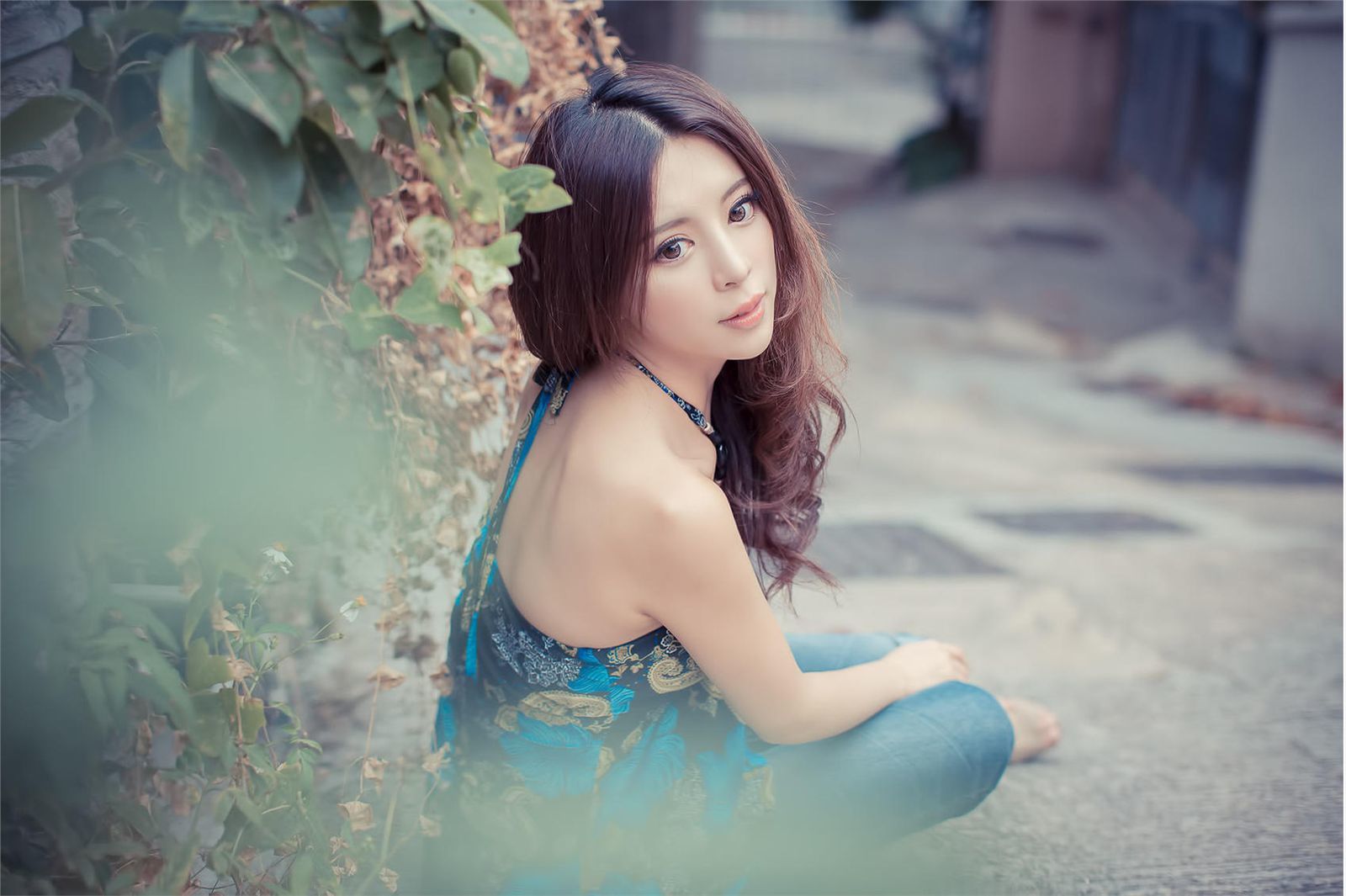 大眼正妹张齐郡《炫彩外拍》-图51