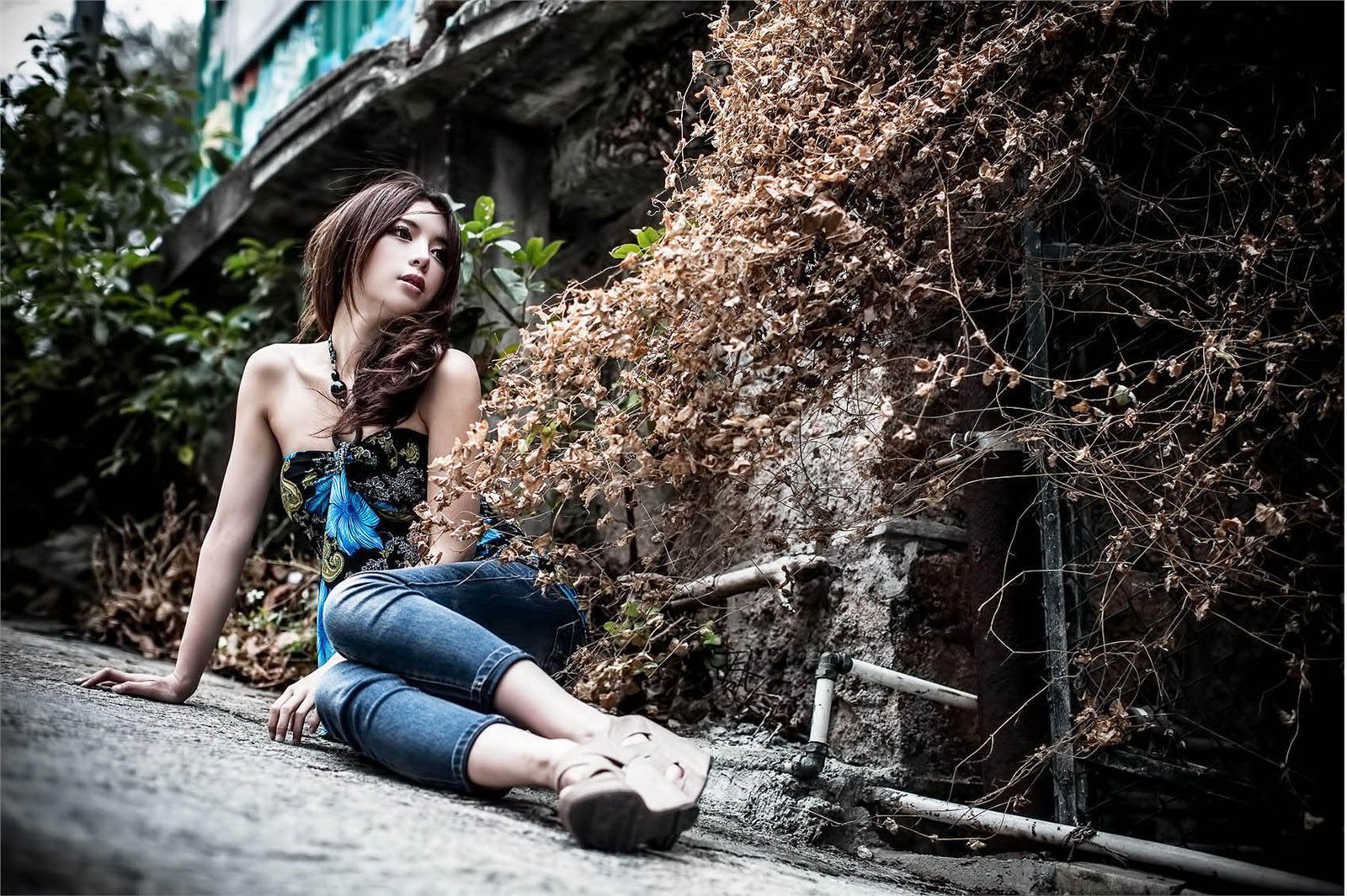 大眼正妹张齐郡《炫彩外拍》-图53