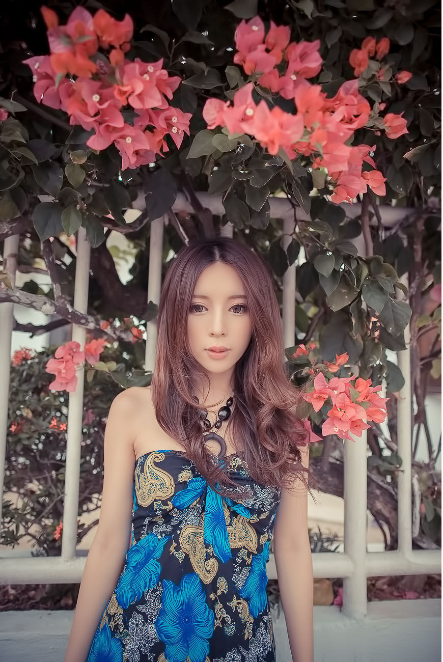 大眼正妹张齐郡《炫彩外拍》-图61