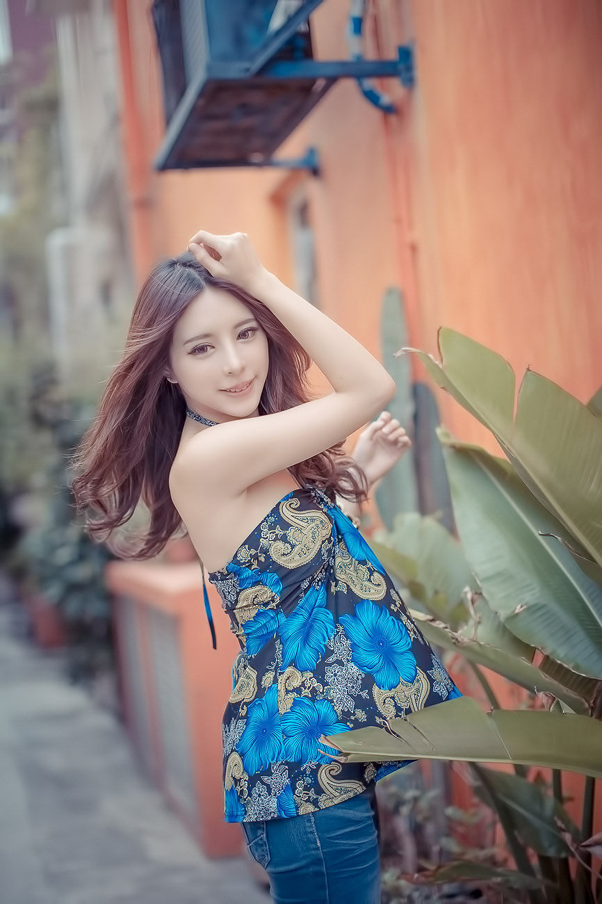 大眼正妹张齐郡《炫彩外拍》-图62