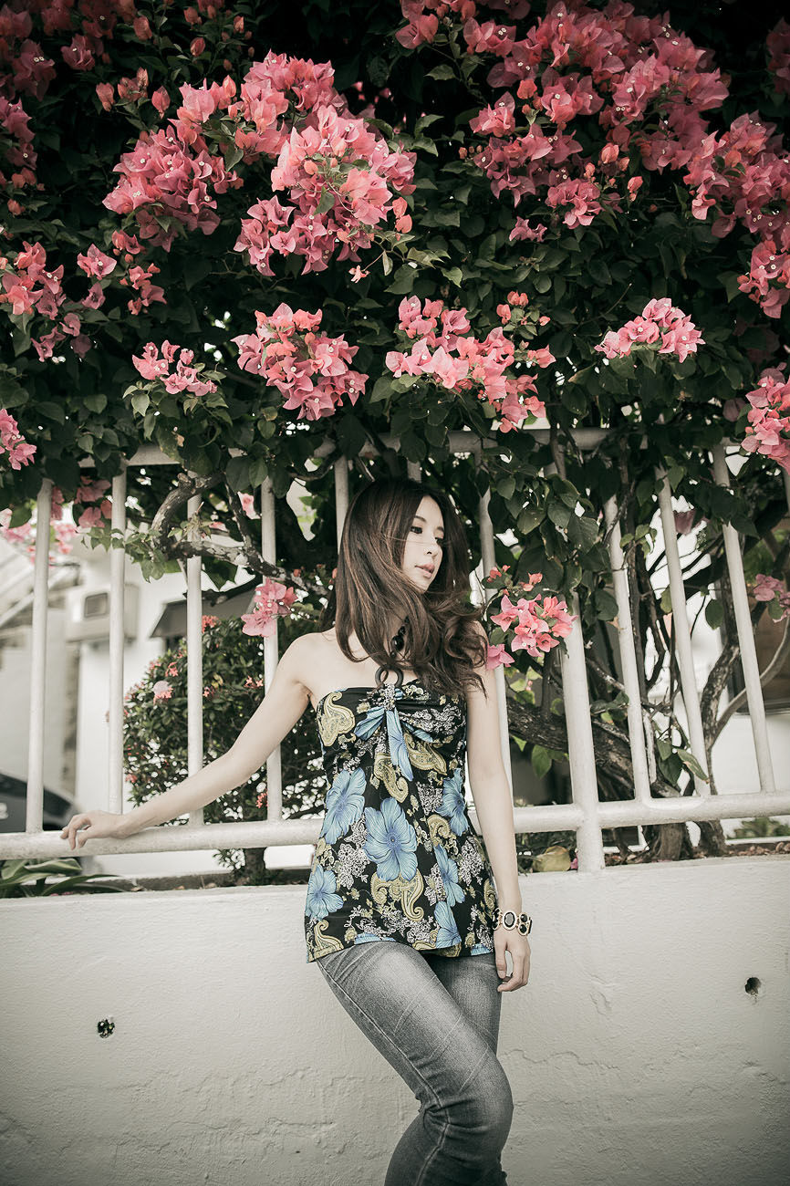 大眼正妹张齐郡《炫彩外拍》-图63