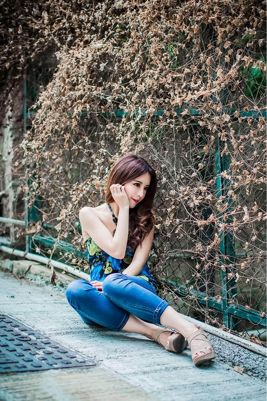 大眼正妹张齐郡《炫彩外拍》-图66