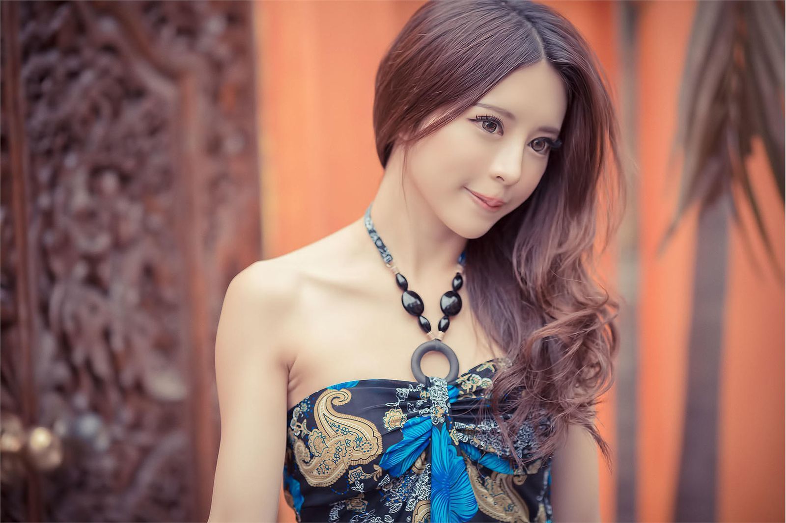 大眼正妹张齐郡《炫彩外拍》-图8