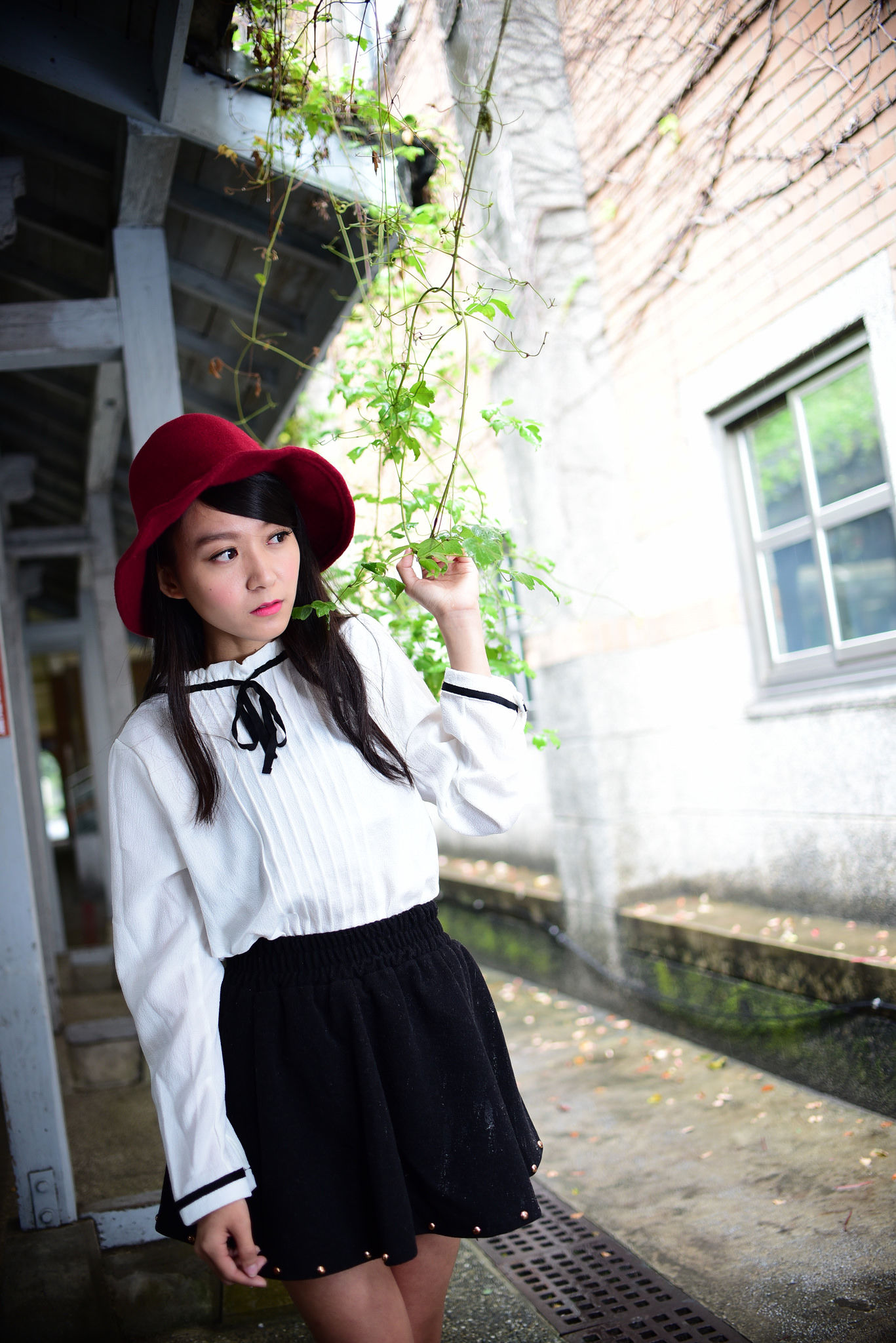 攸攸《台灣大學外拍》-图17