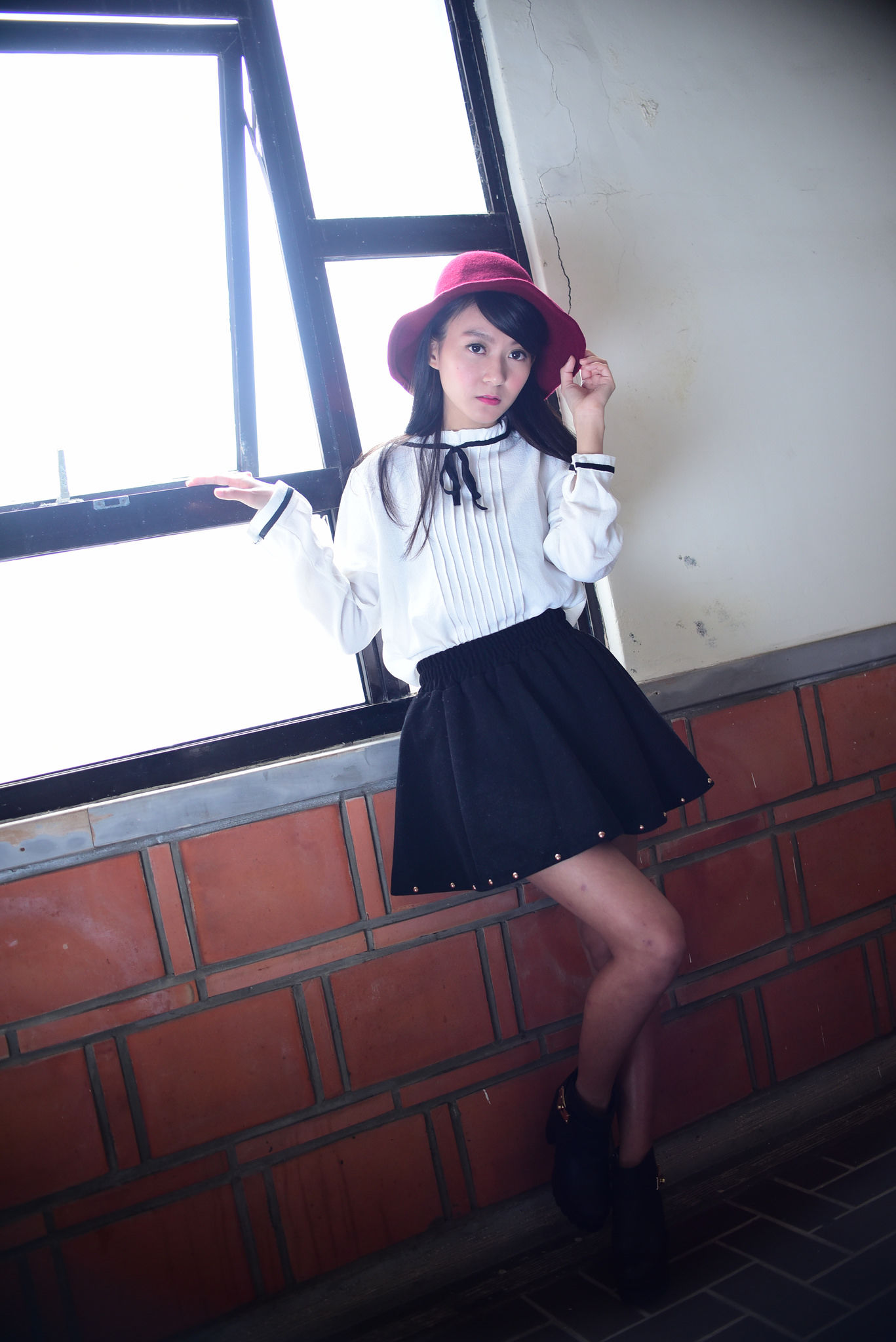 攸攸《台灣大學外拍》-图18