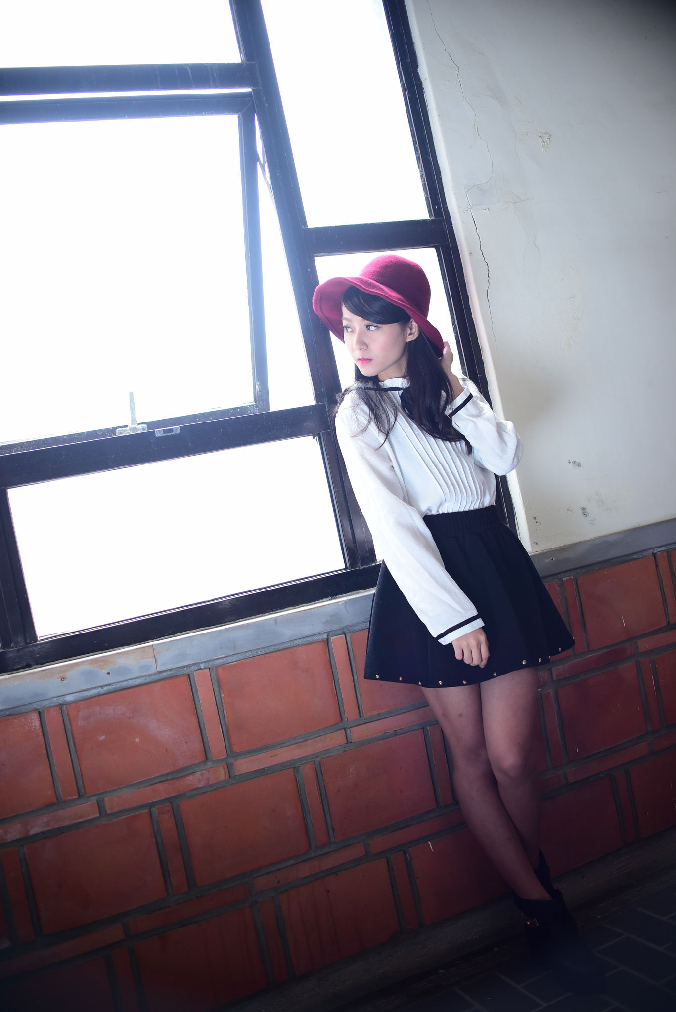 攸攸《台灣大學外拍》-图19