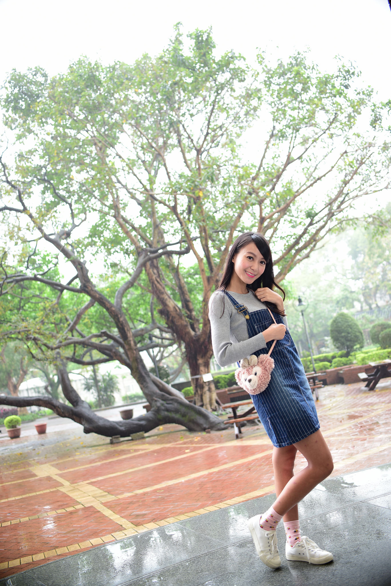 攸攸《台灣大學外拍》-图27