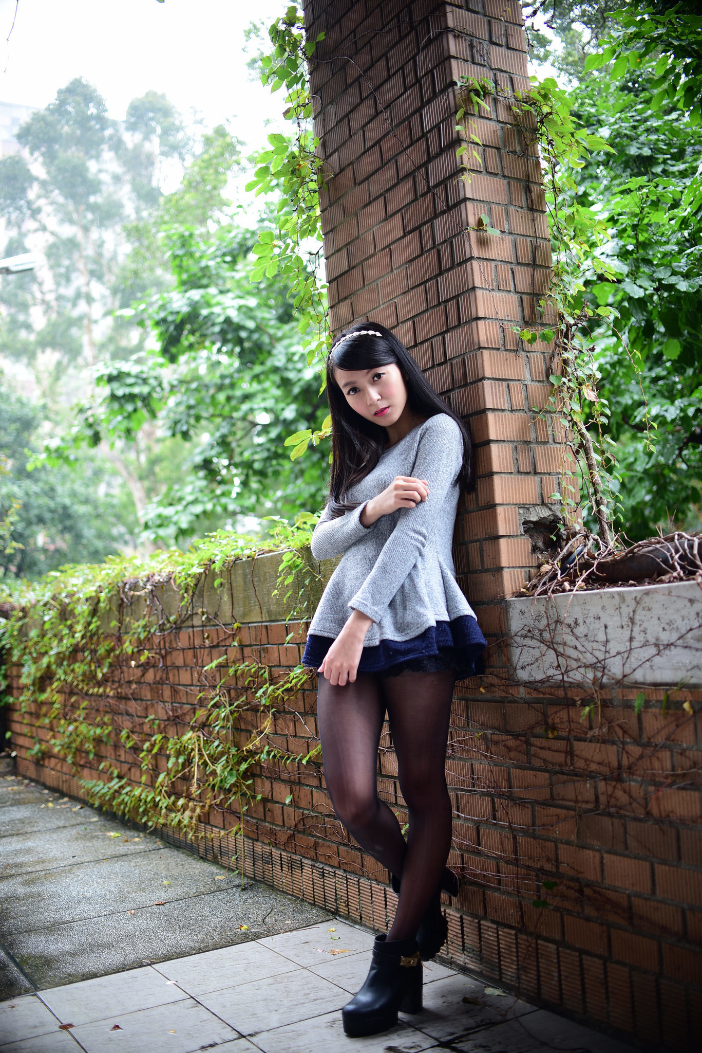 攸攸《台灣大學外拍》-图3