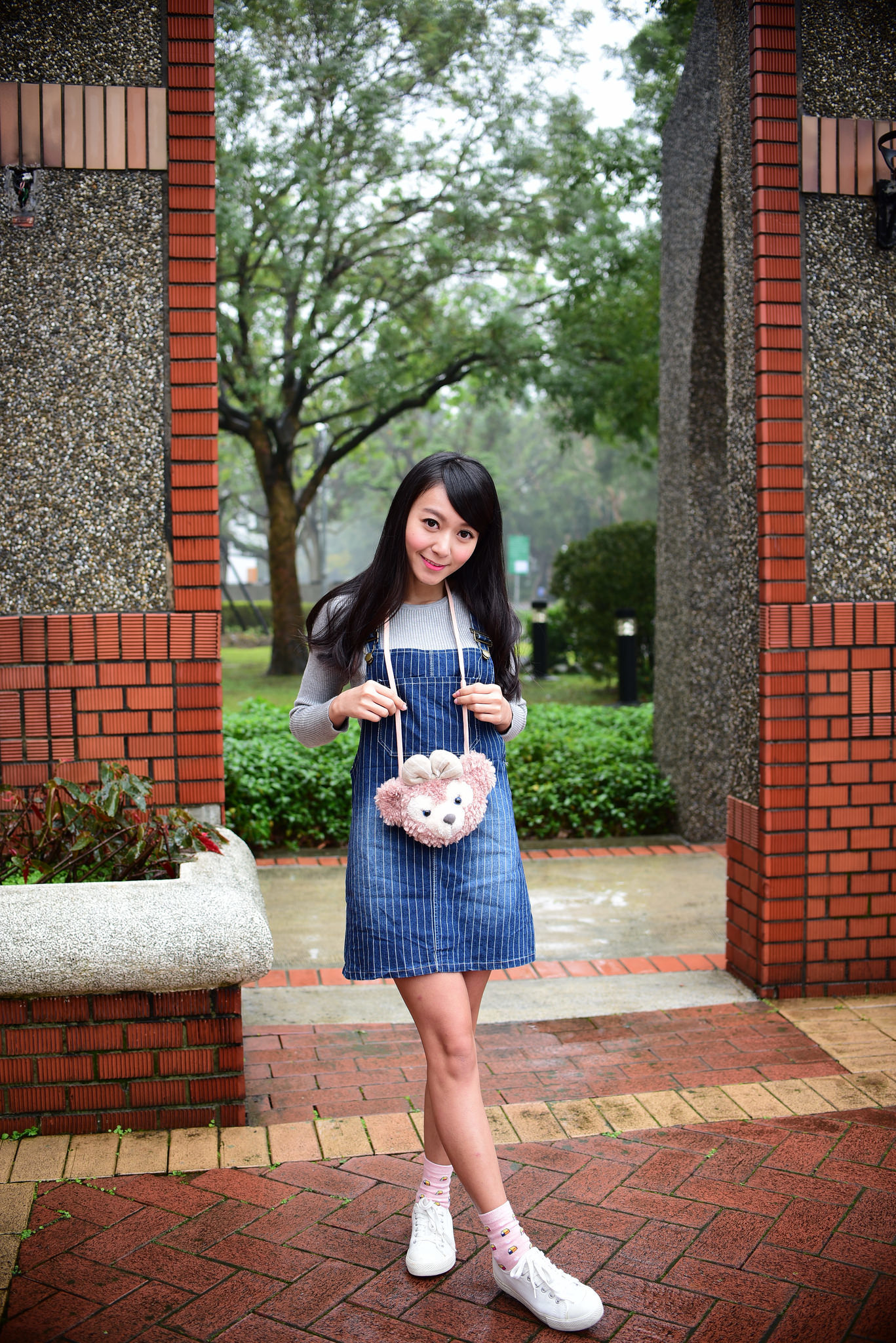 攸攸《台灣大學外拍》-图6