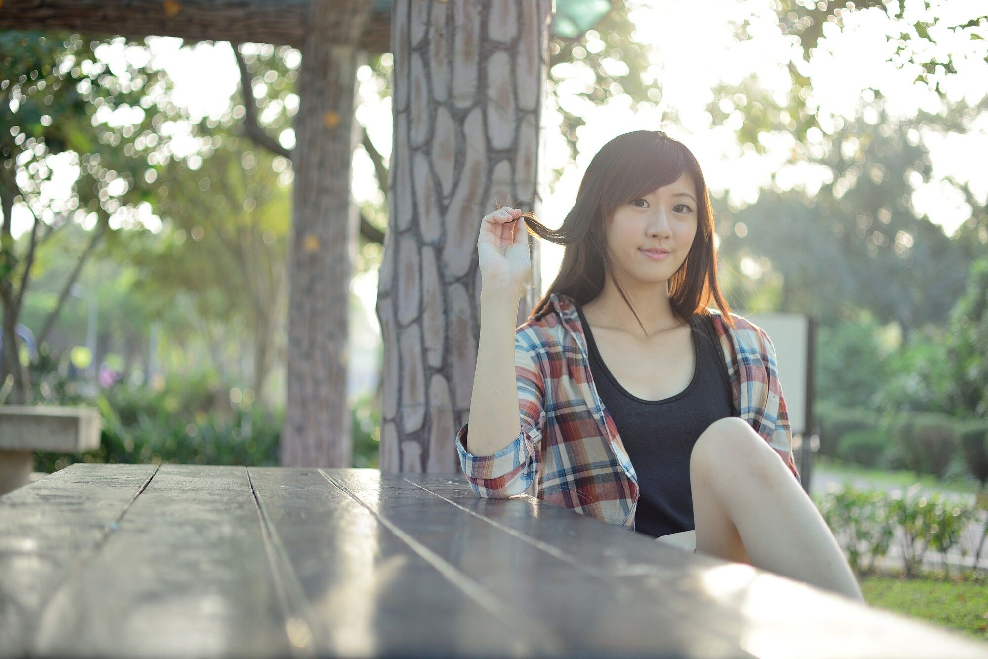 林茉晶《南港公園》-图0