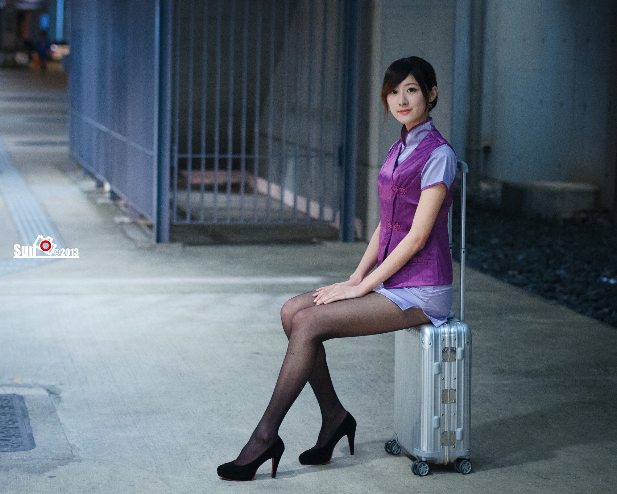 林茉晶 - 哈雷女警与空姐-图22