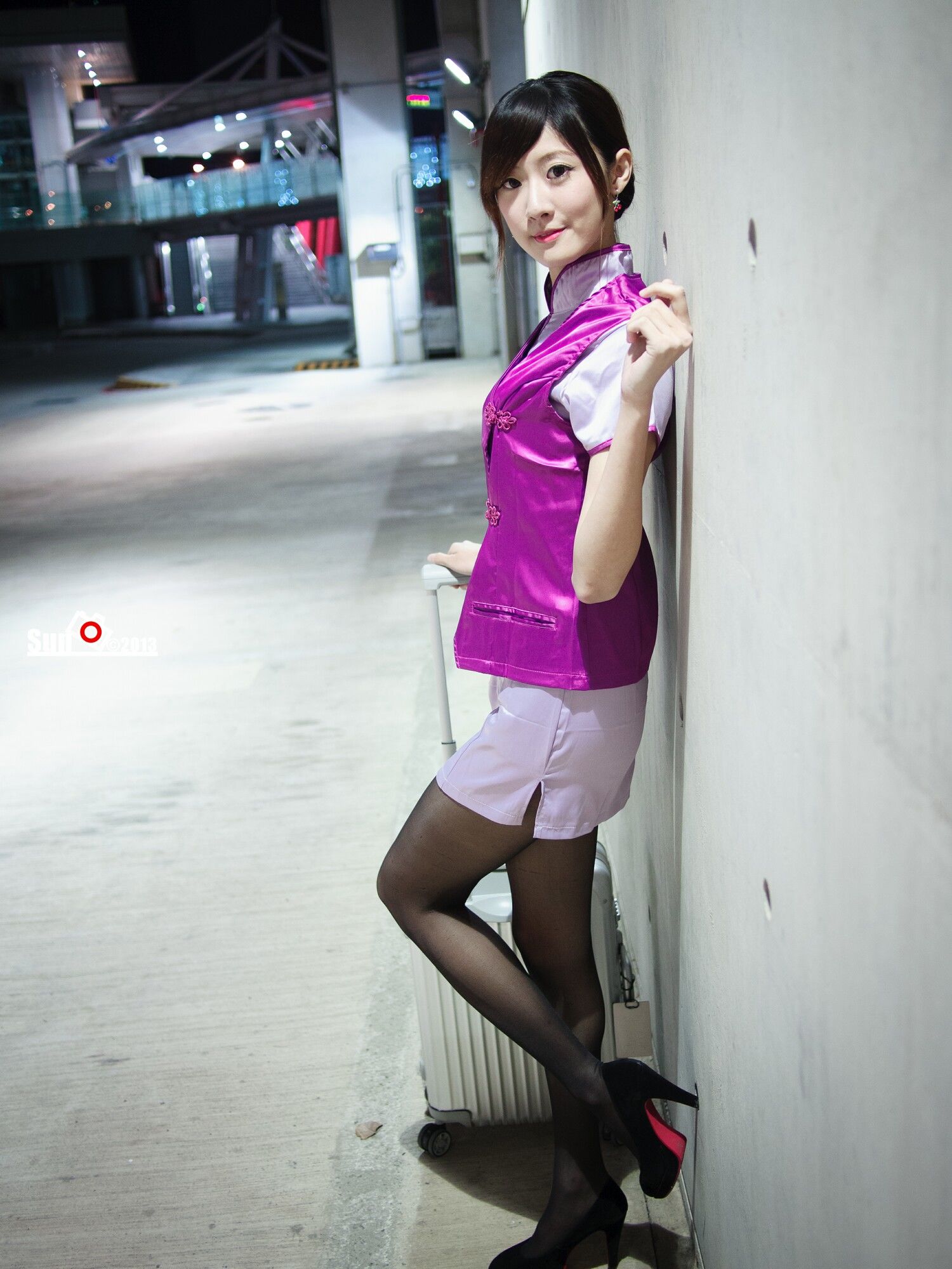 林茉晶 - 哈雷女警与空姐-图25