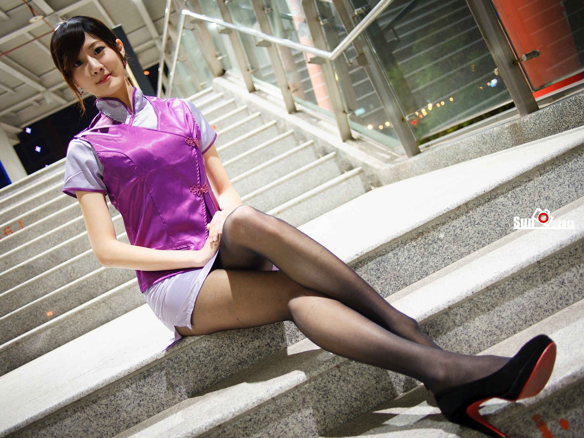 林茉晶 - 哈雷女警与空姐-图37