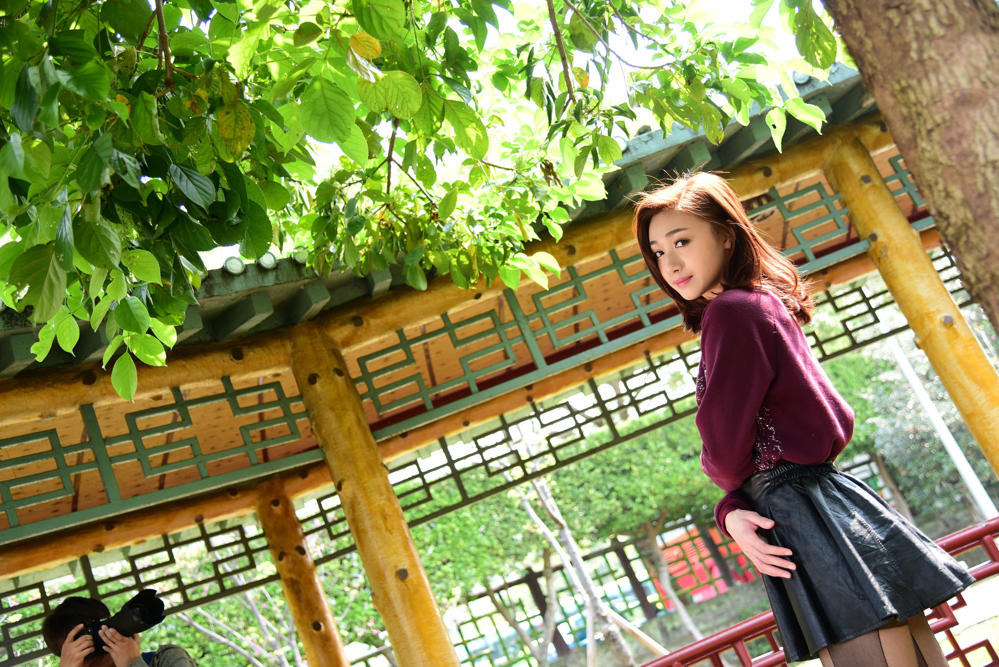 段璟乐/璟樂《雙溪公園 外拍（三套服装）》-图15