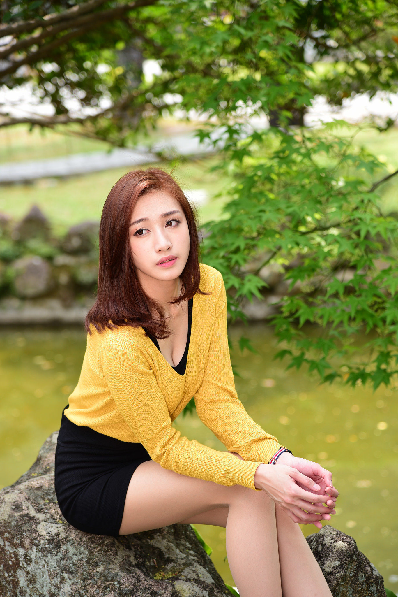 段璟乐/璟樂《雙溪公園 外拍（三套服装）》-图25