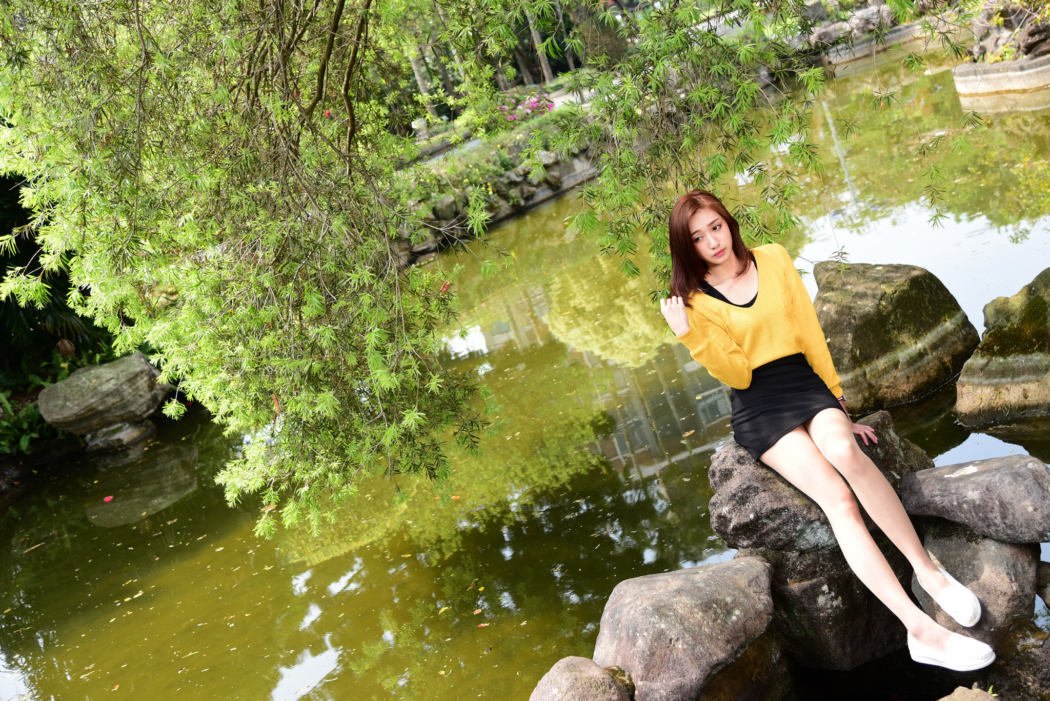 段璟乐/璟樂《雙溪公園 外拍（三套服装）》-图28