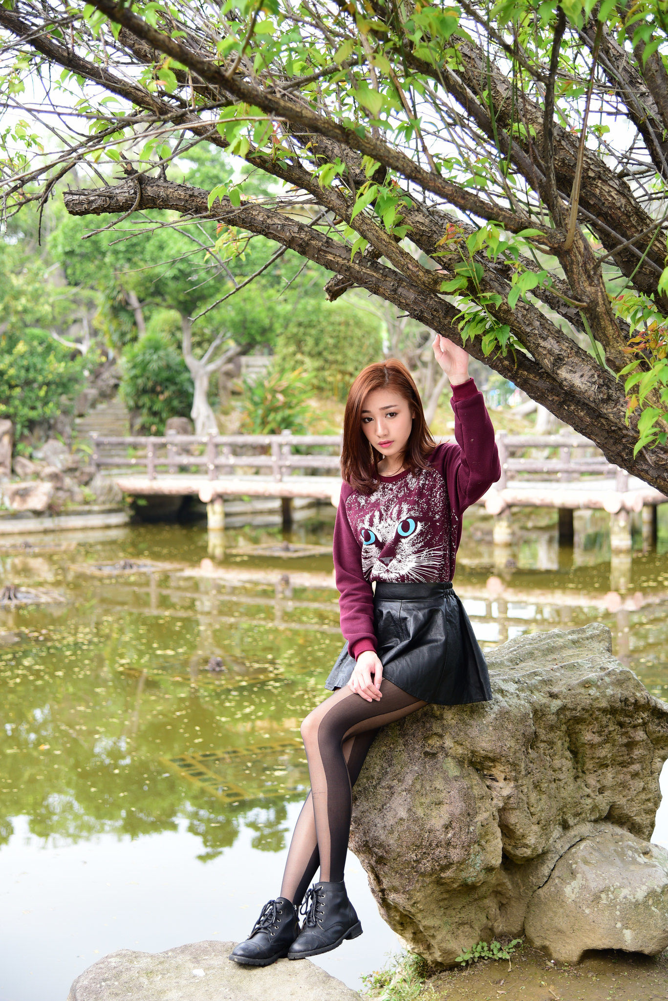 段璟乐/璟樂《雙溪公園 外拍（三套服装）》-图2