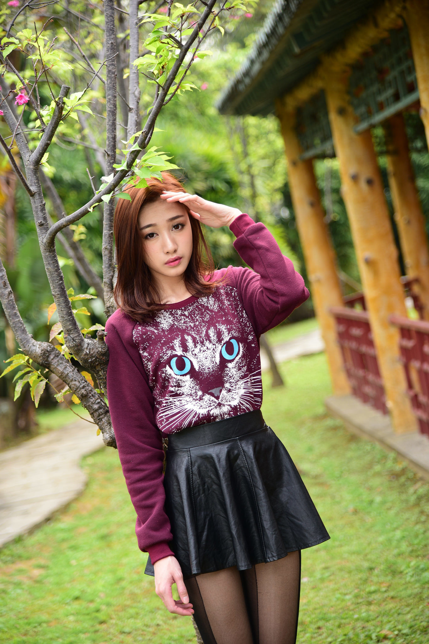 段璟乐/璟樂《雙溪公園 外拍（三套服装）》-图3