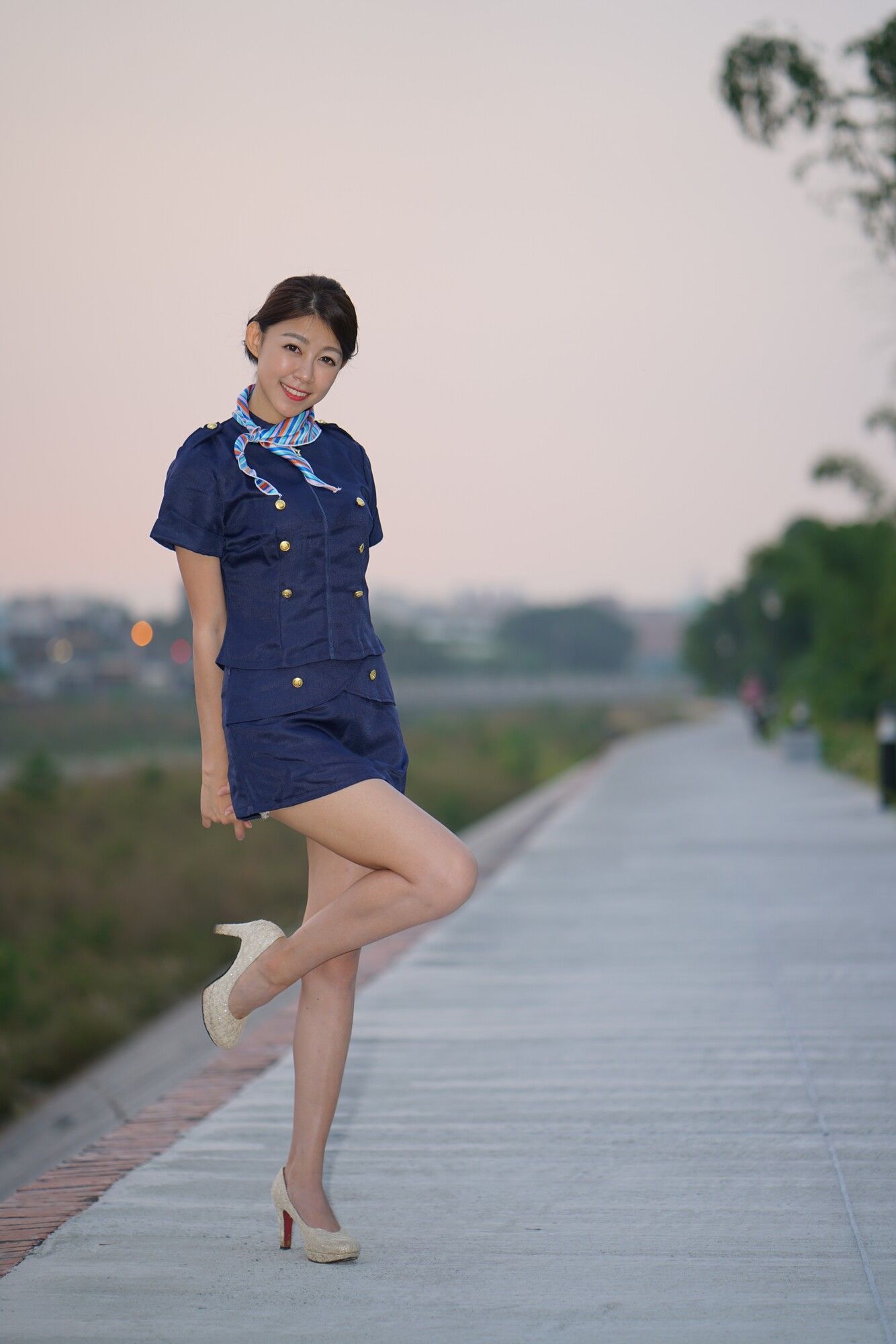 简嘉莹(小紫) 《光復新村～连衣裙+空姐装》-图32