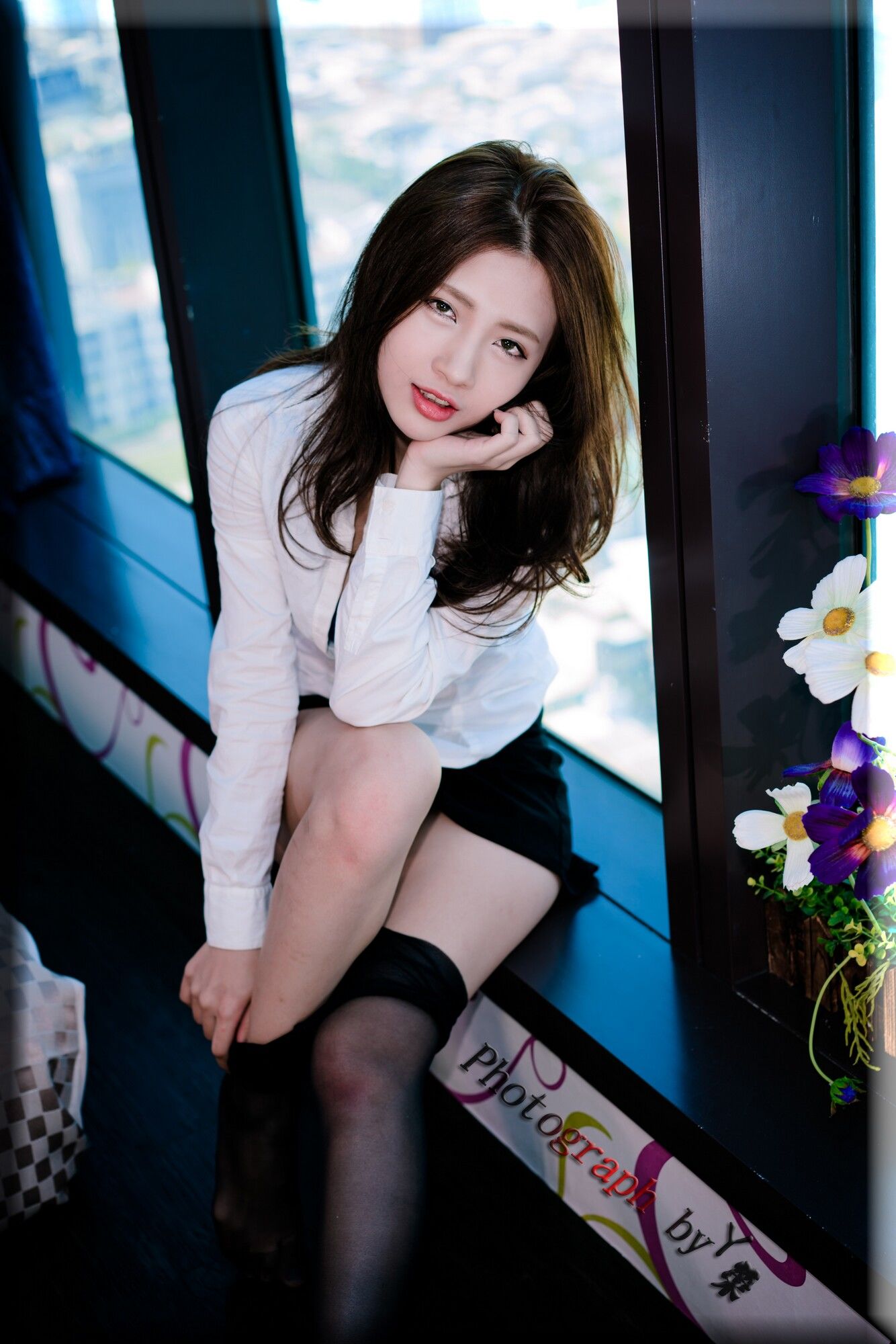 胡安绮 - 棚拍两套服装-图10