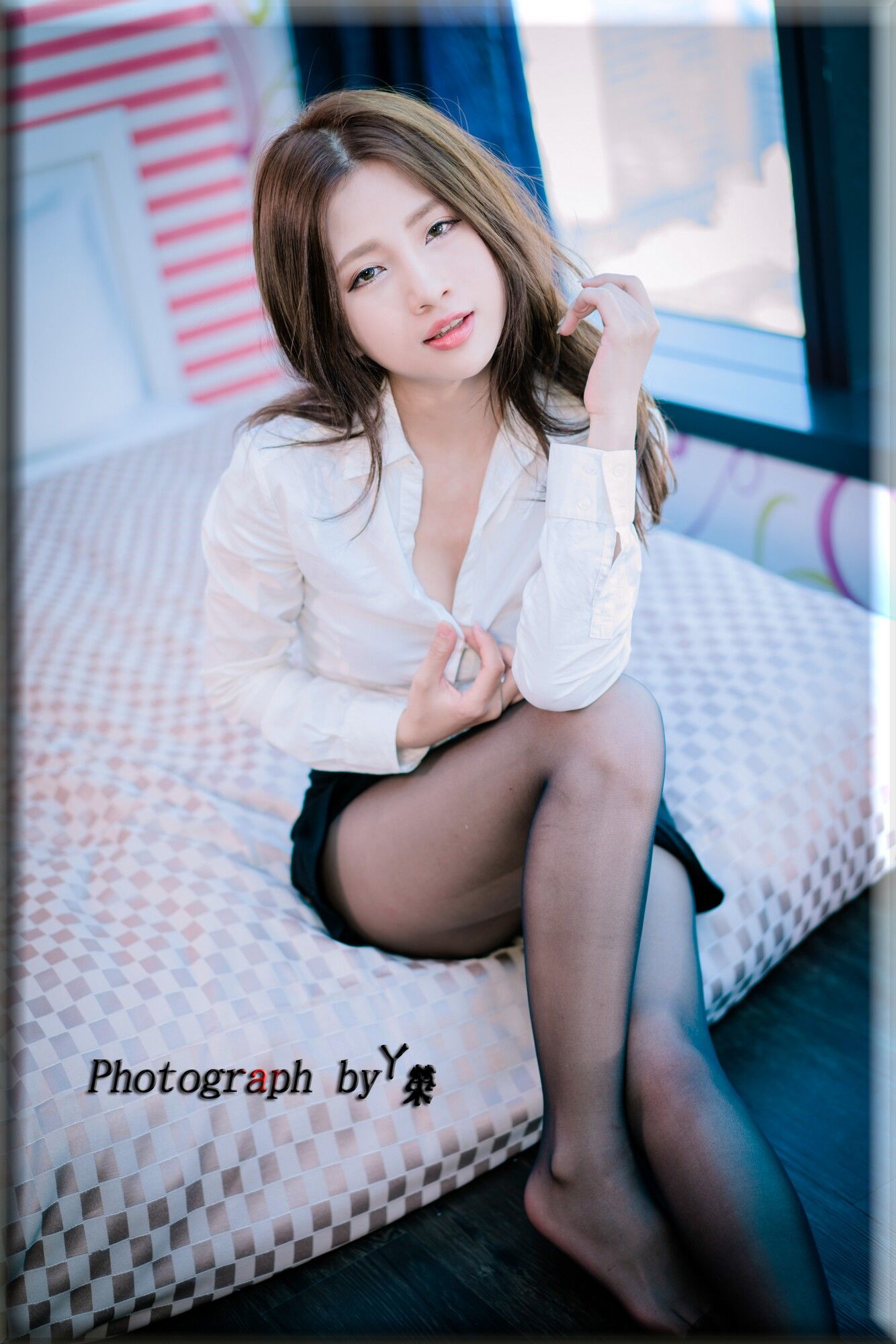 胡安绮 - 棚拍两套服装-图5