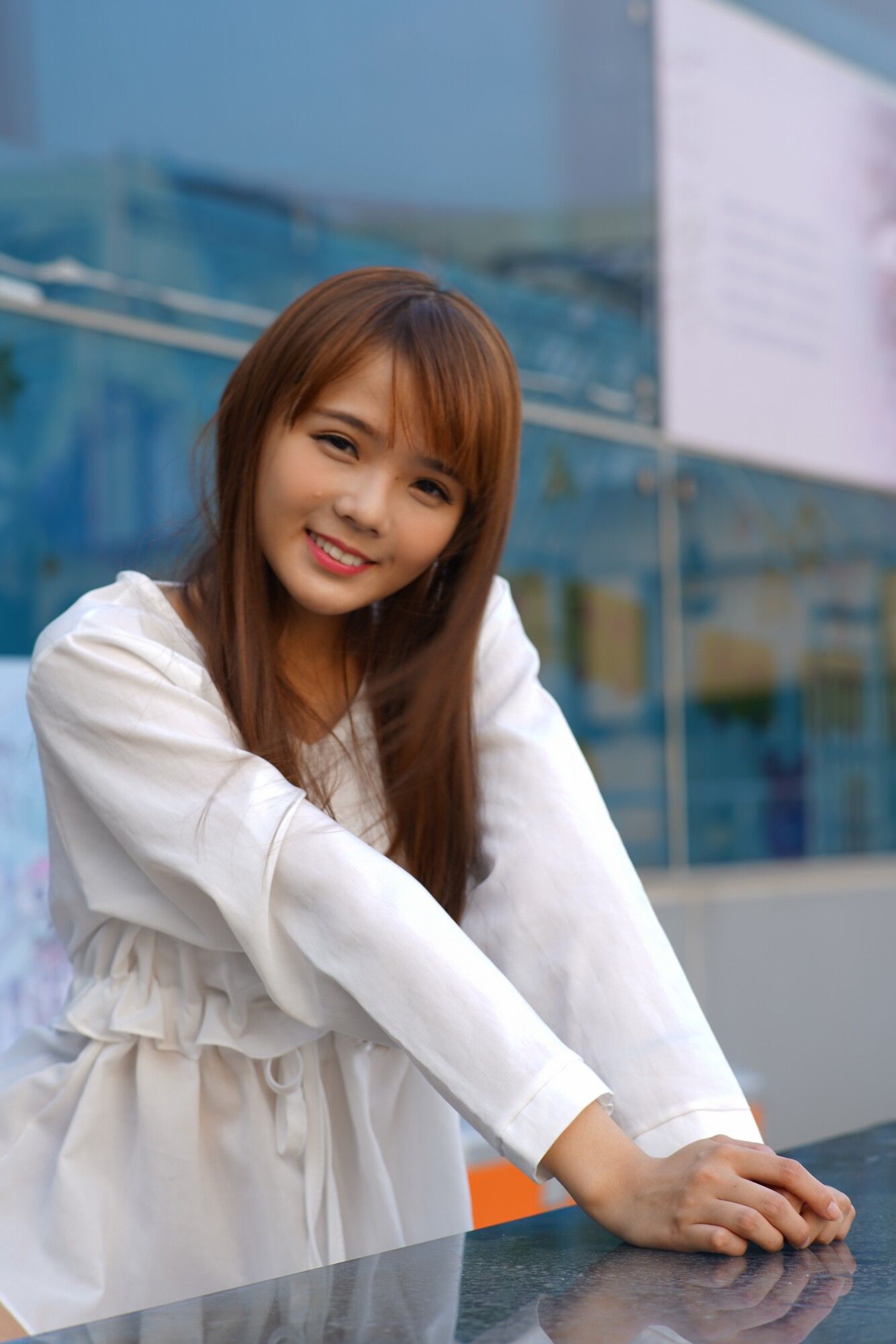 苏郁媛《烏日高鐵～街拍包臀裙》-图43