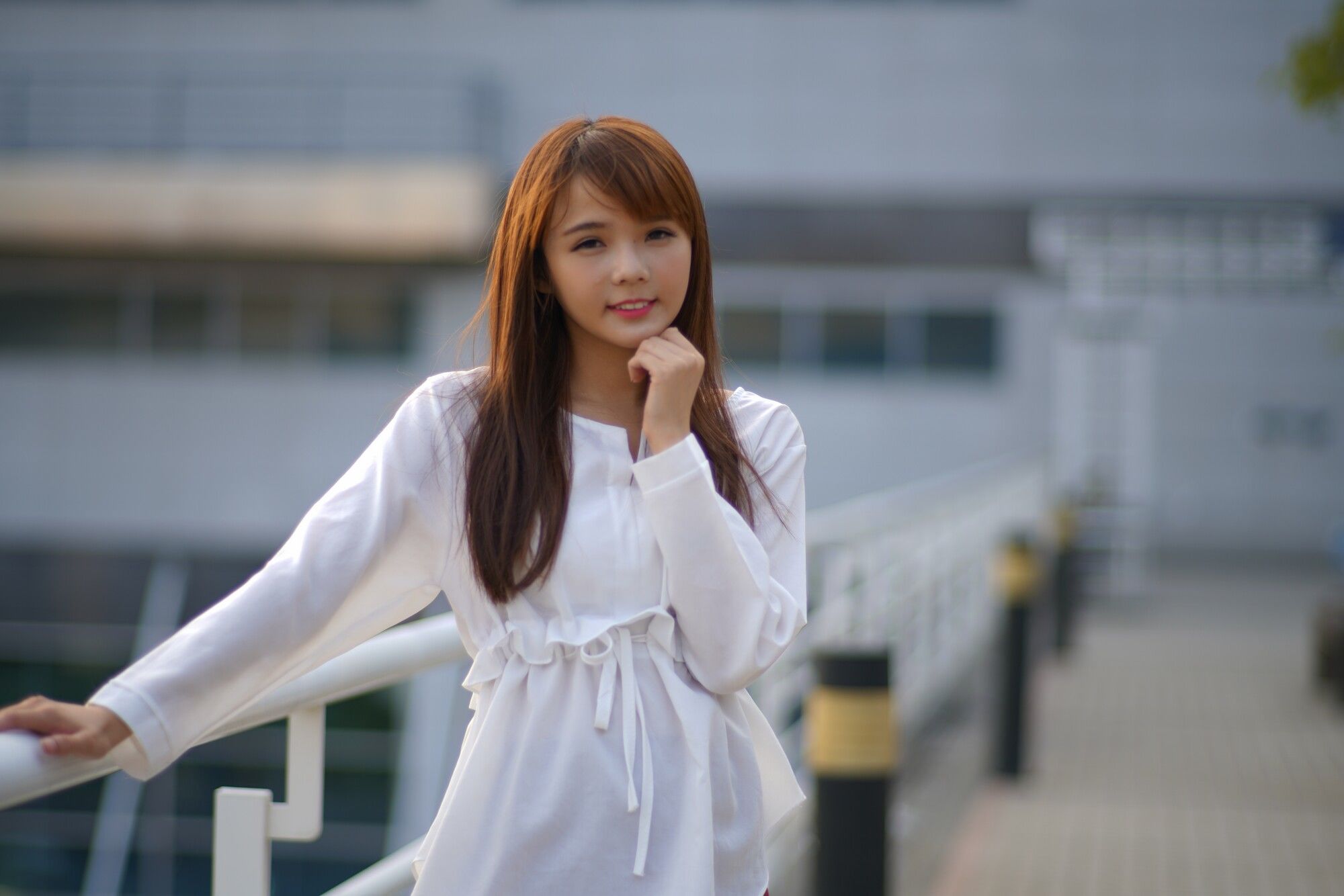 苏郁媛《烏日高鐵～街拍包臀裙》-图55