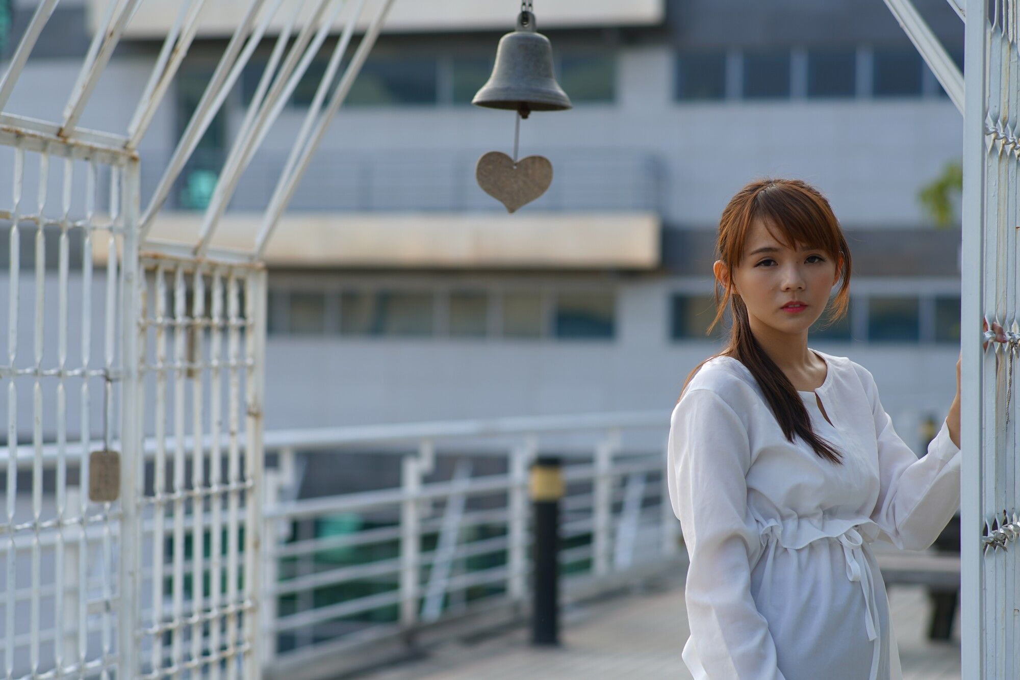 苏郁媛《烏日高鐵～连衣裙街拍》-图68