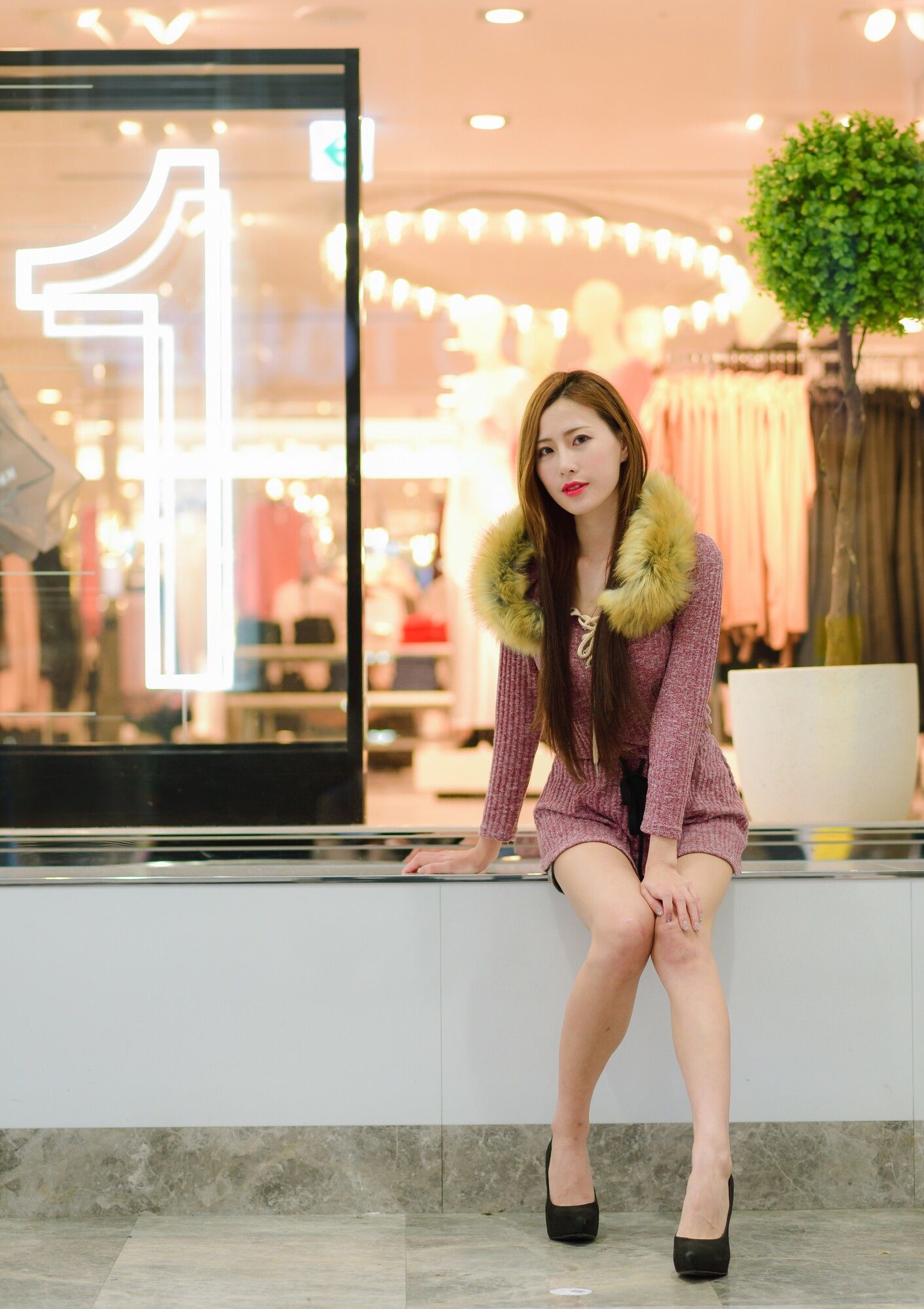 黄艾比Abbie - 长腿热裤街拍-图5