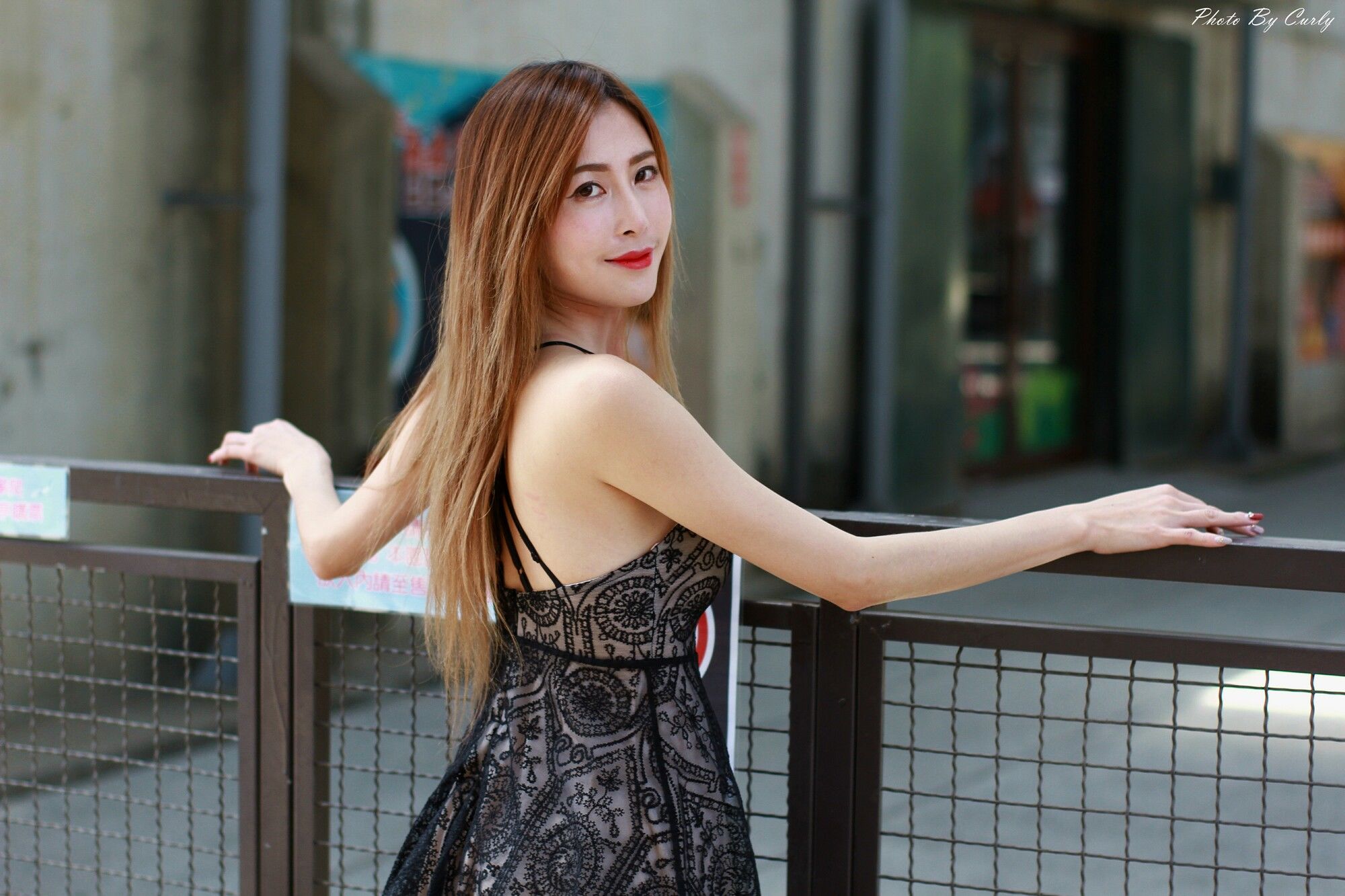 黄艾比Abbie《橋頭糖廠》性感吊带睡衣系列-图63