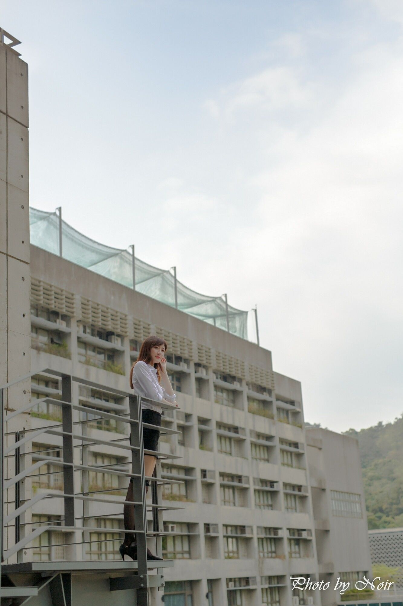 蔡译心@林茉晶《OL街拍合辑》-图20