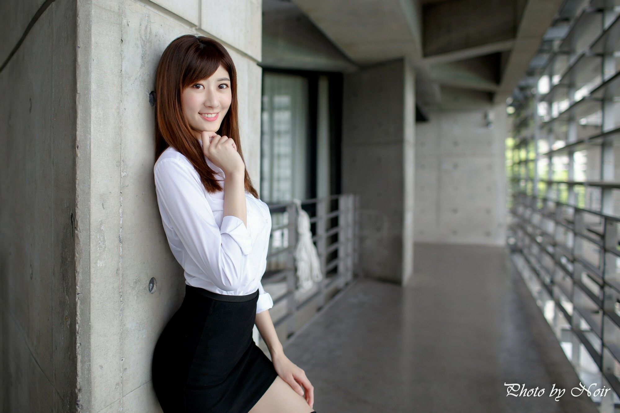 蔡译心@林茉晶《OL街拍合辑》-图4