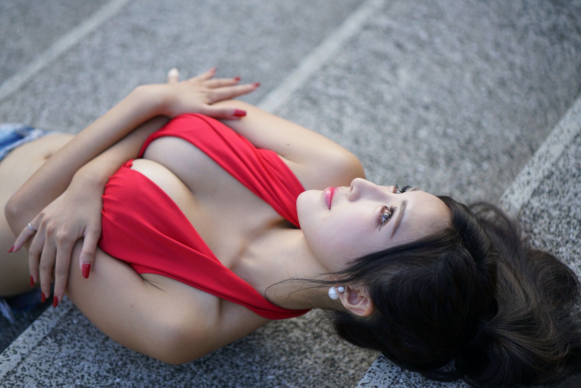 赵芸Syuan《台中美術館》牛仔长靴街拍-图70