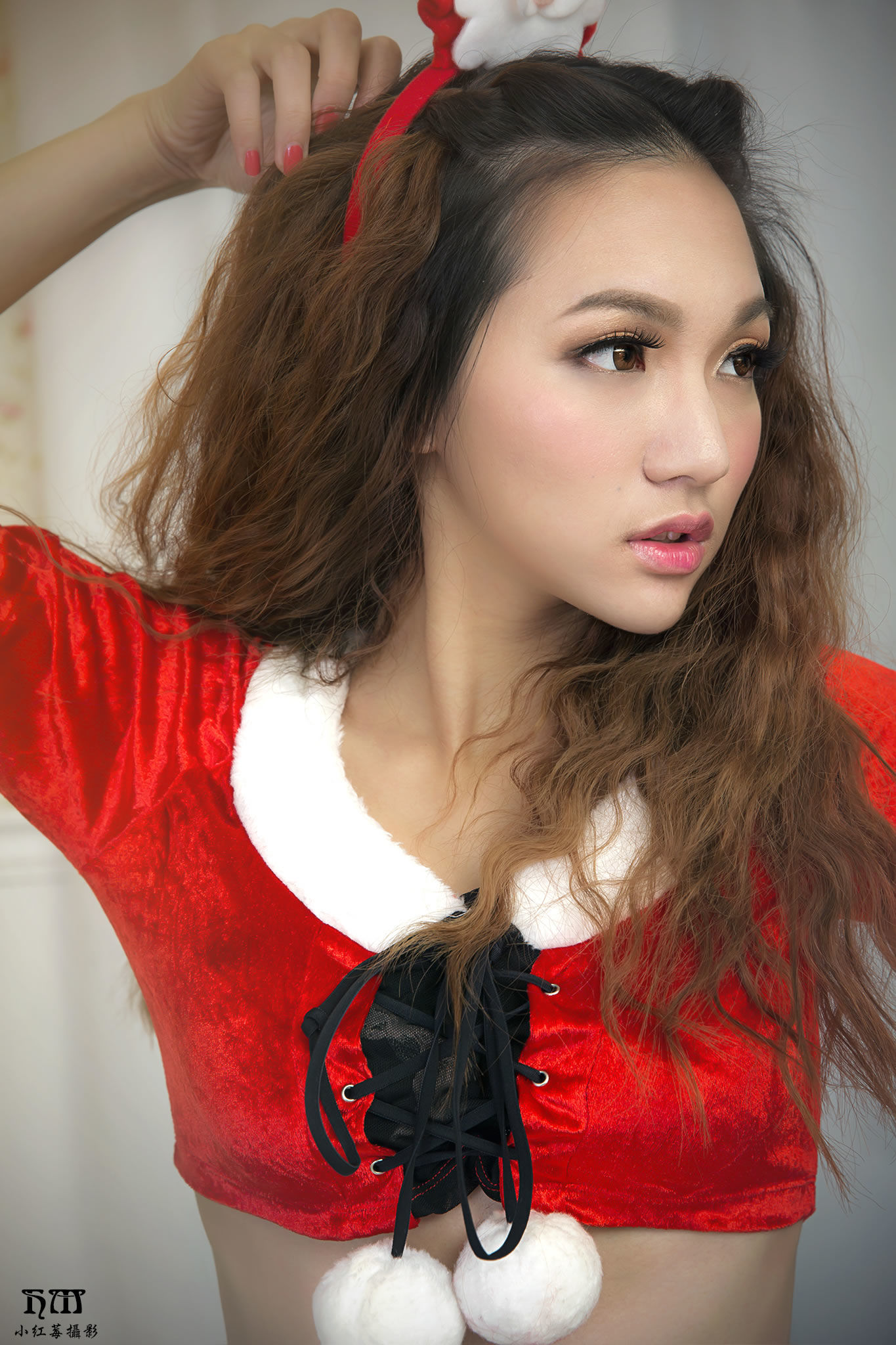 郭媖、曉希、萱萱《圣诞节棚拍》-图13