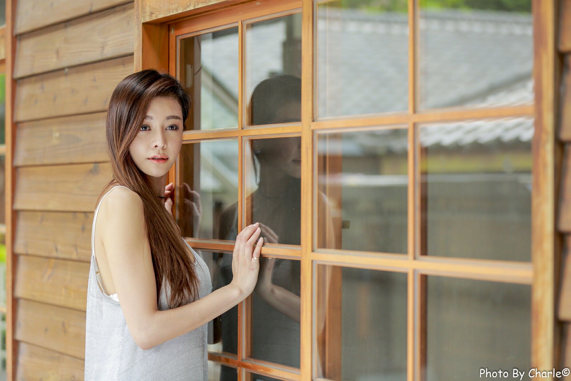 韩羽 - 清新外拍-图20