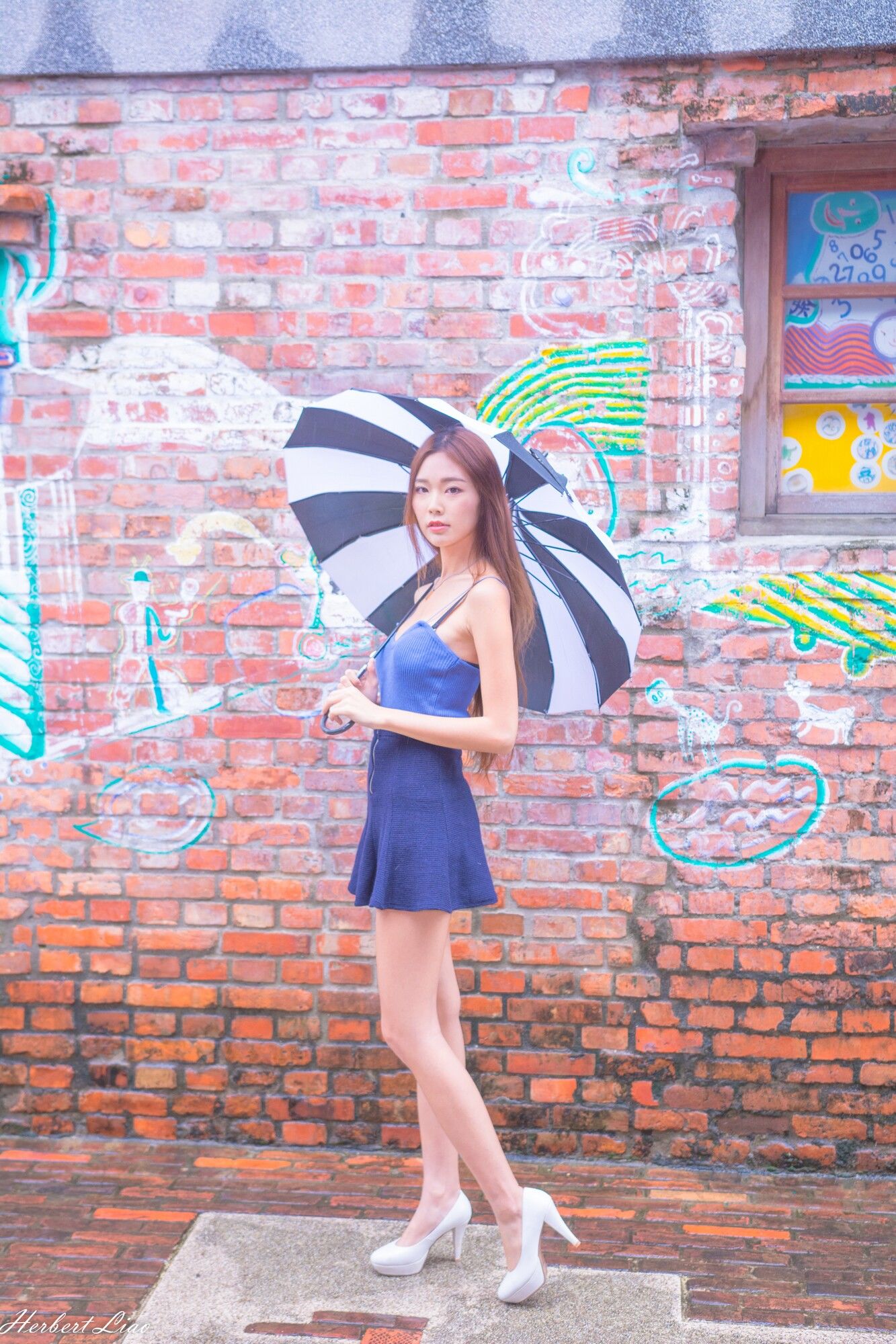 黄上晏《剝皮寮~超短裙外拍》-图23