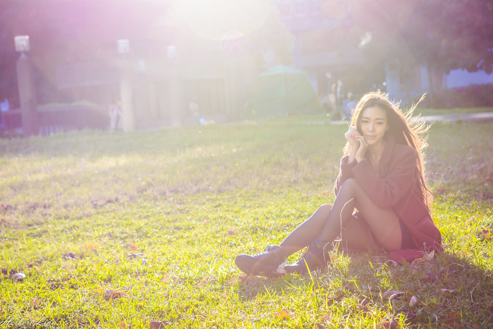 黄上晏《古亭站周邊~风衣正妹》-图12