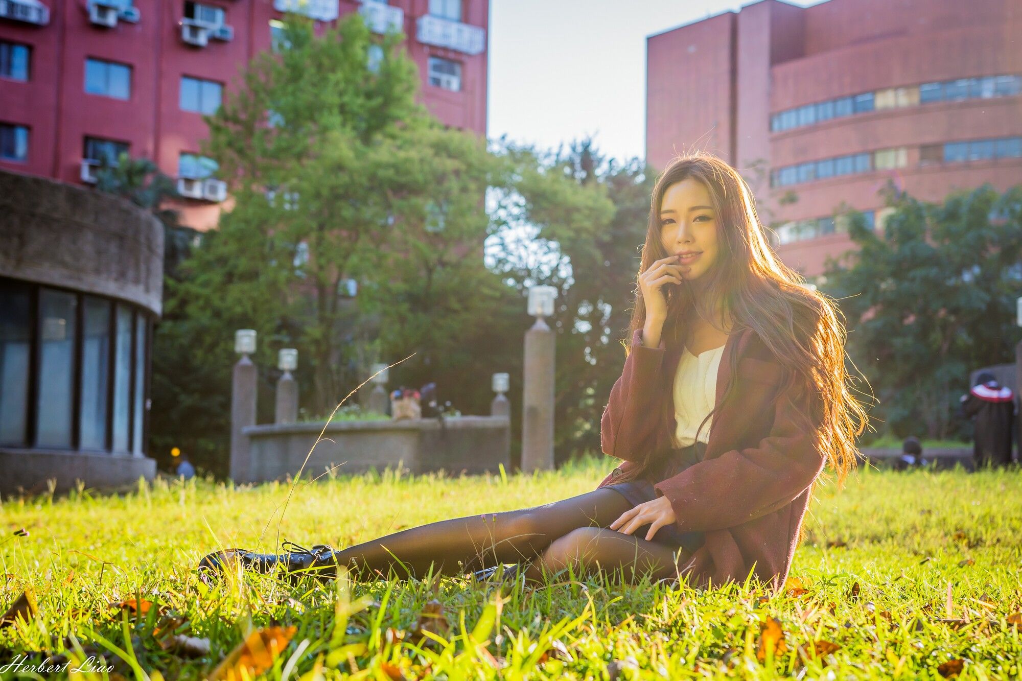 黄上晏《古亭站周邊~风衣正妹》-图13