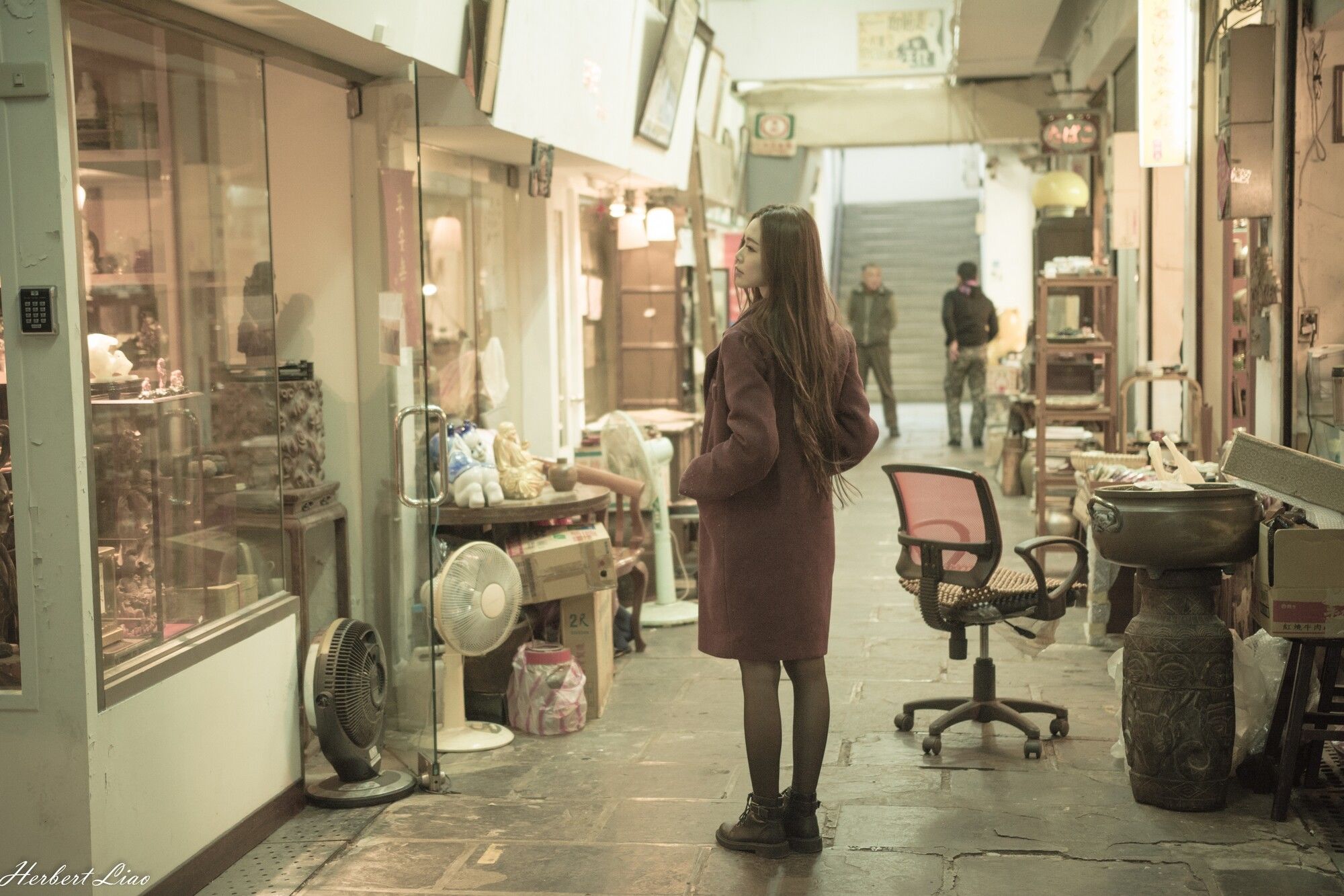 黄上晏《古亭站周邊~风衣正妹》-图15