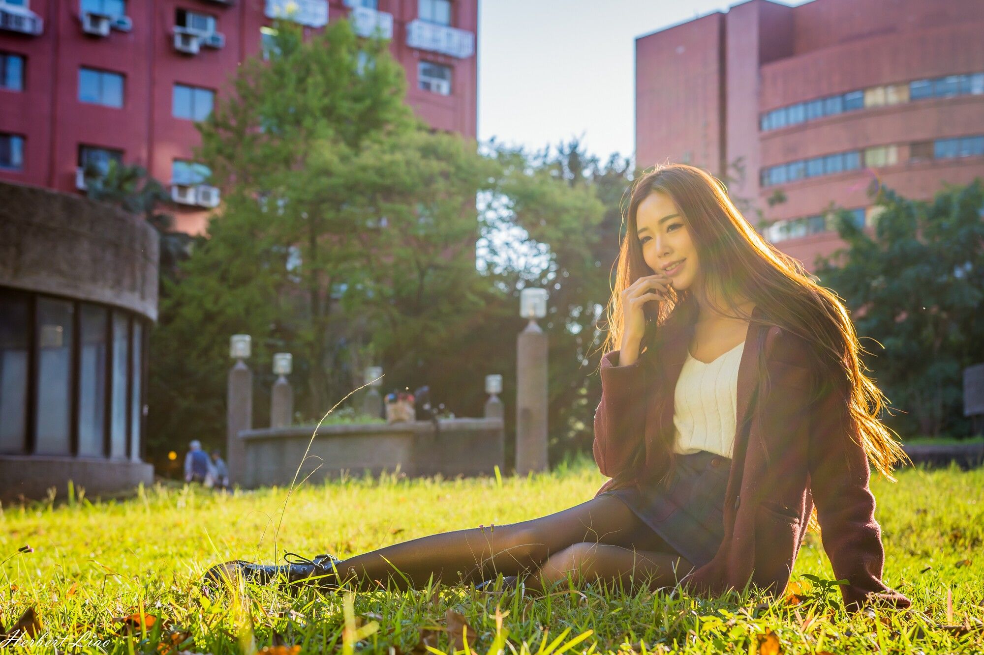 黄上晏《古亭站周邊~风衣正妹》-图16