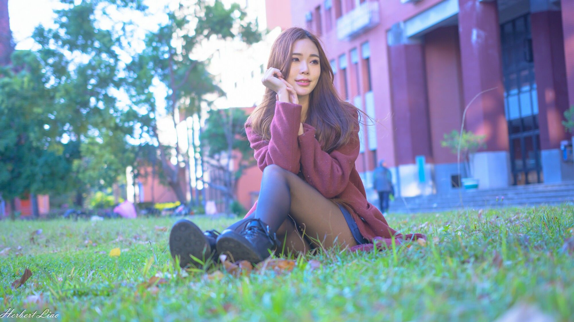 黄上晏《古亭站周邊~风衣正妹》-图20