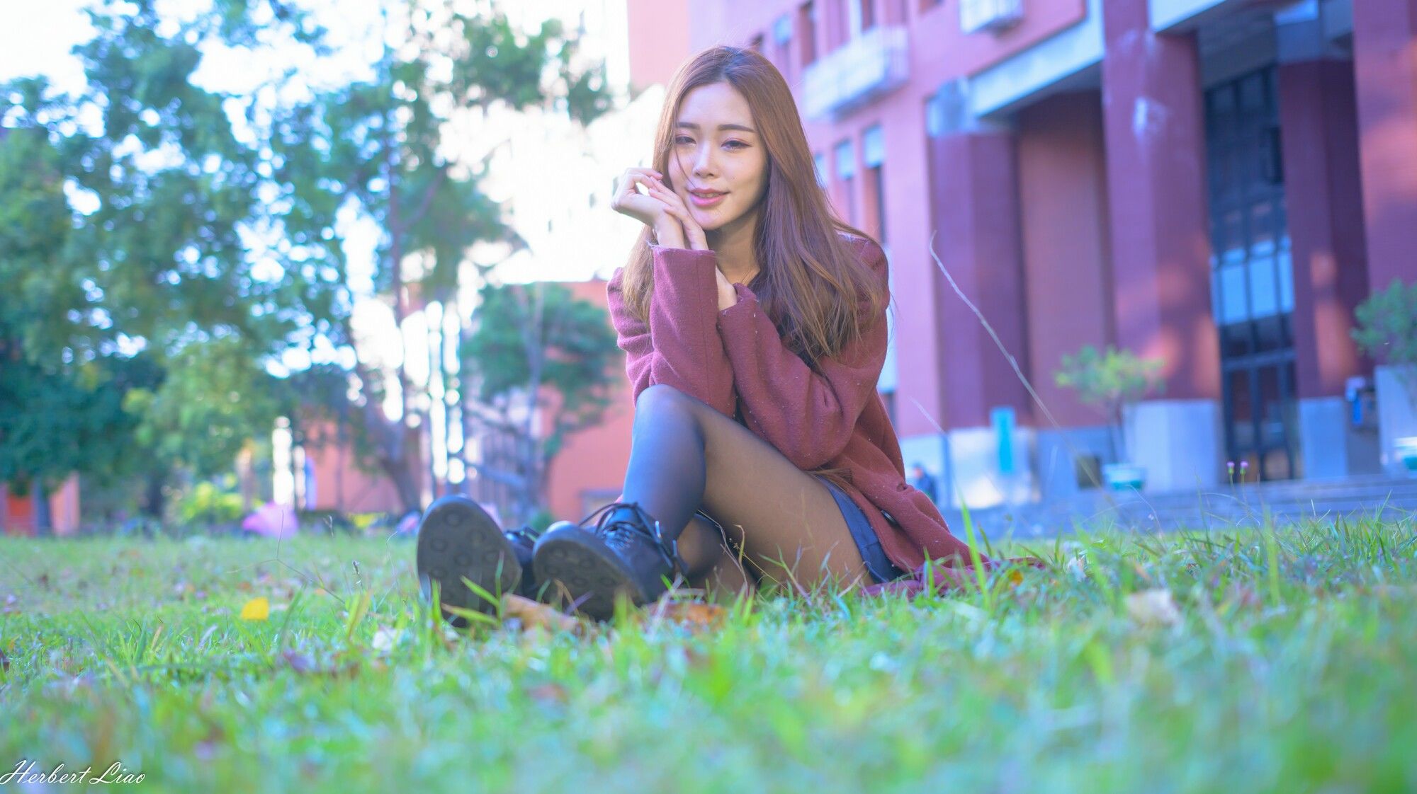 黄上晏《古亭站周邊~风衣正妹》-图21