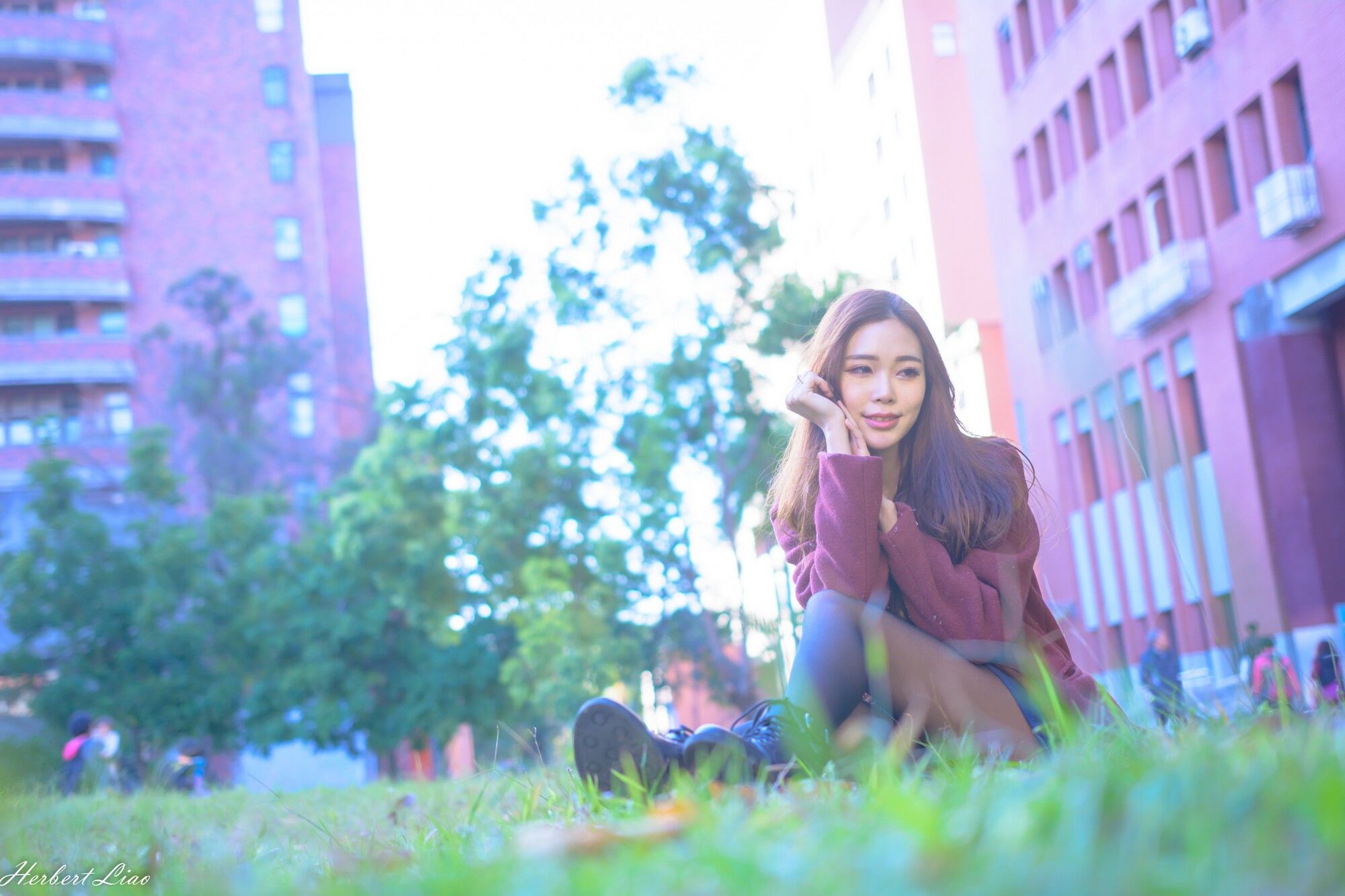 黄上晏《古亭站周邊~风衣正妹》-图23