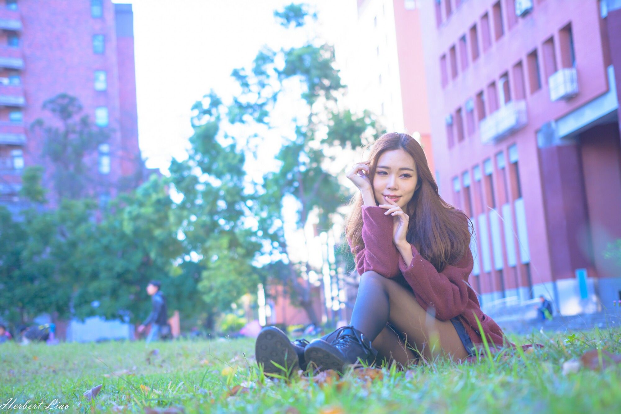 黄上晏《古亭站周邊~风衣正妹》-图24