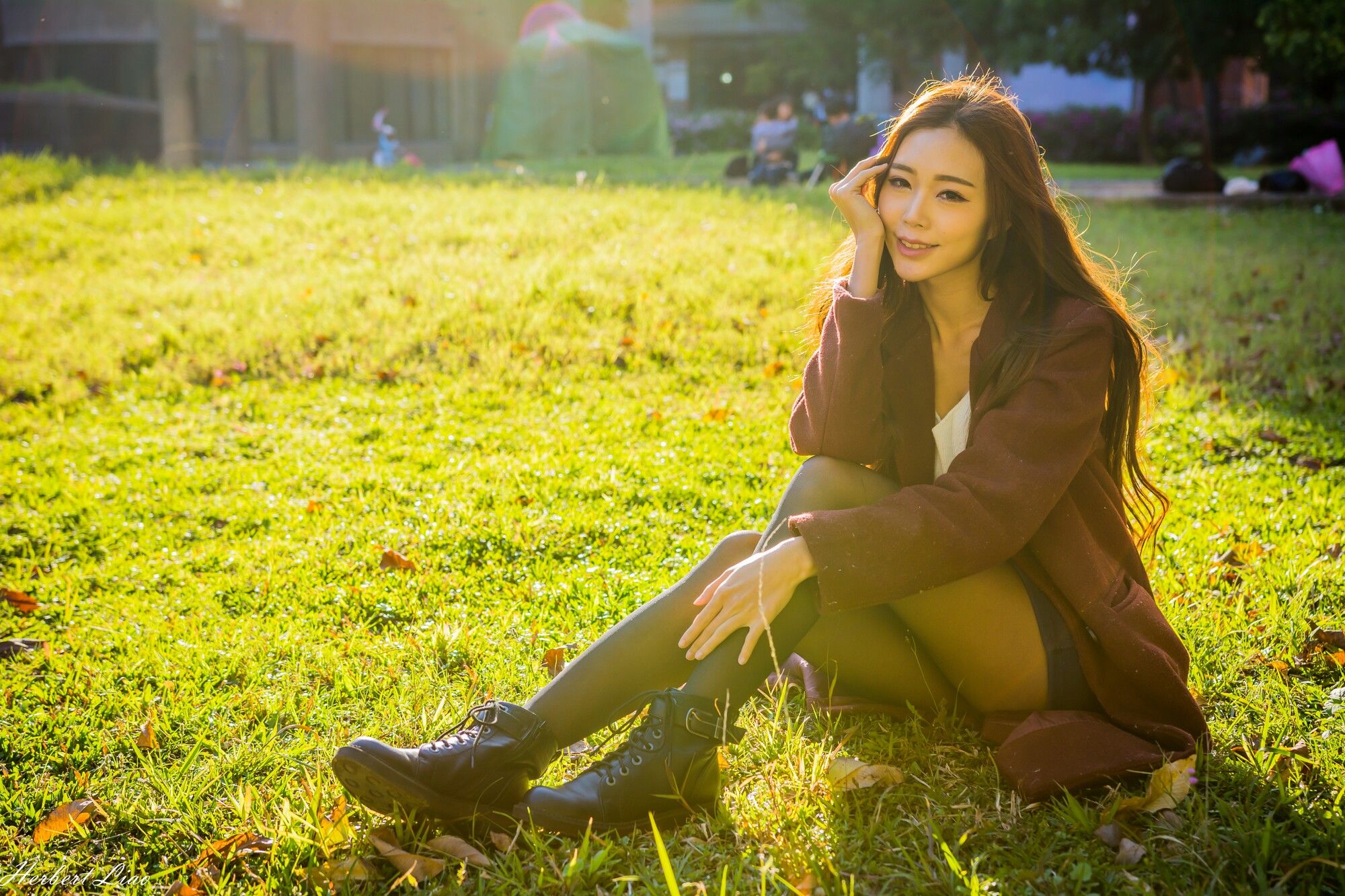 黄上晏《古亭站周邊~风衣正妹》-图25