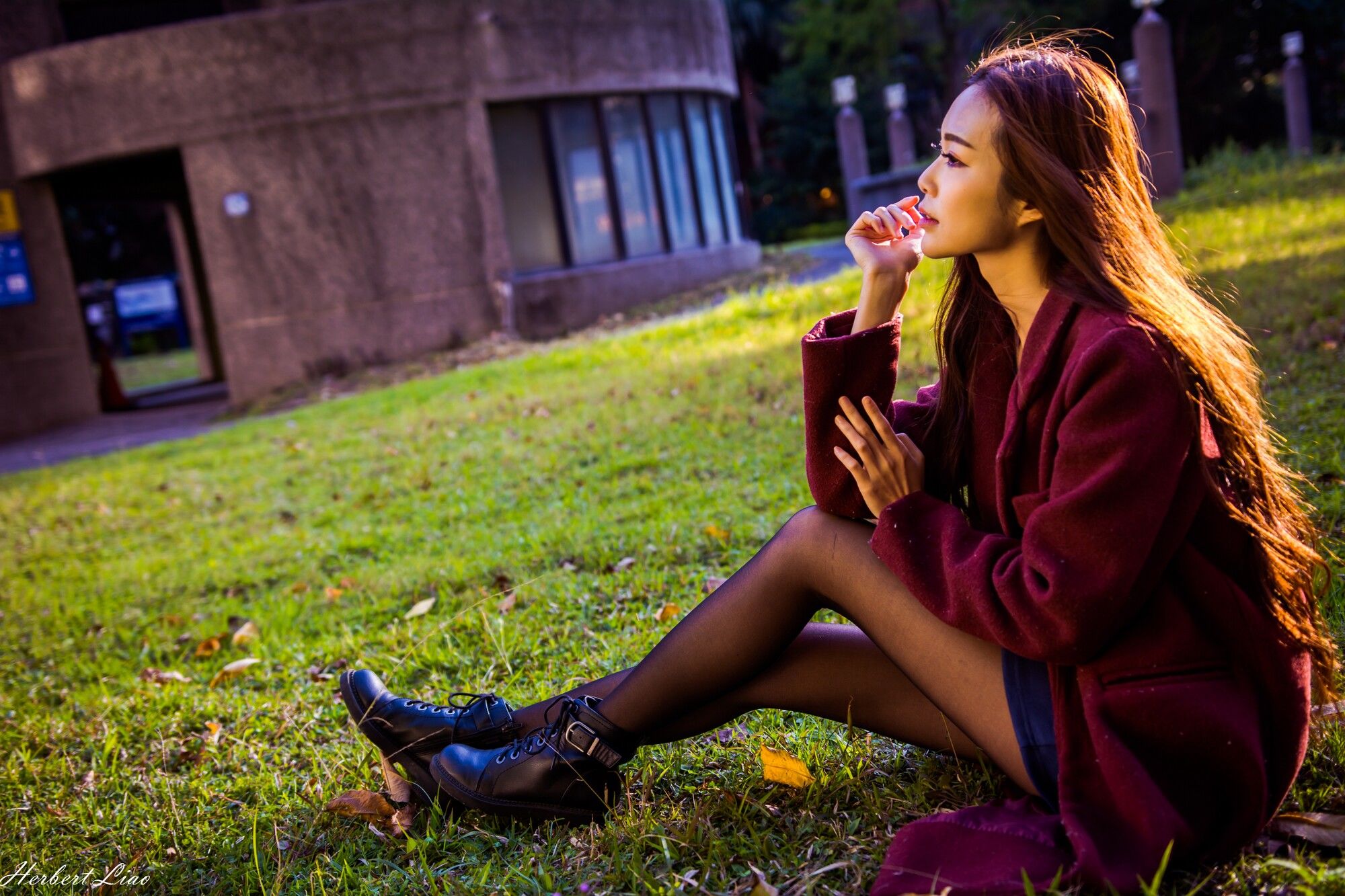 黄上晏《古亭站周邊~风衣正妹》-图26