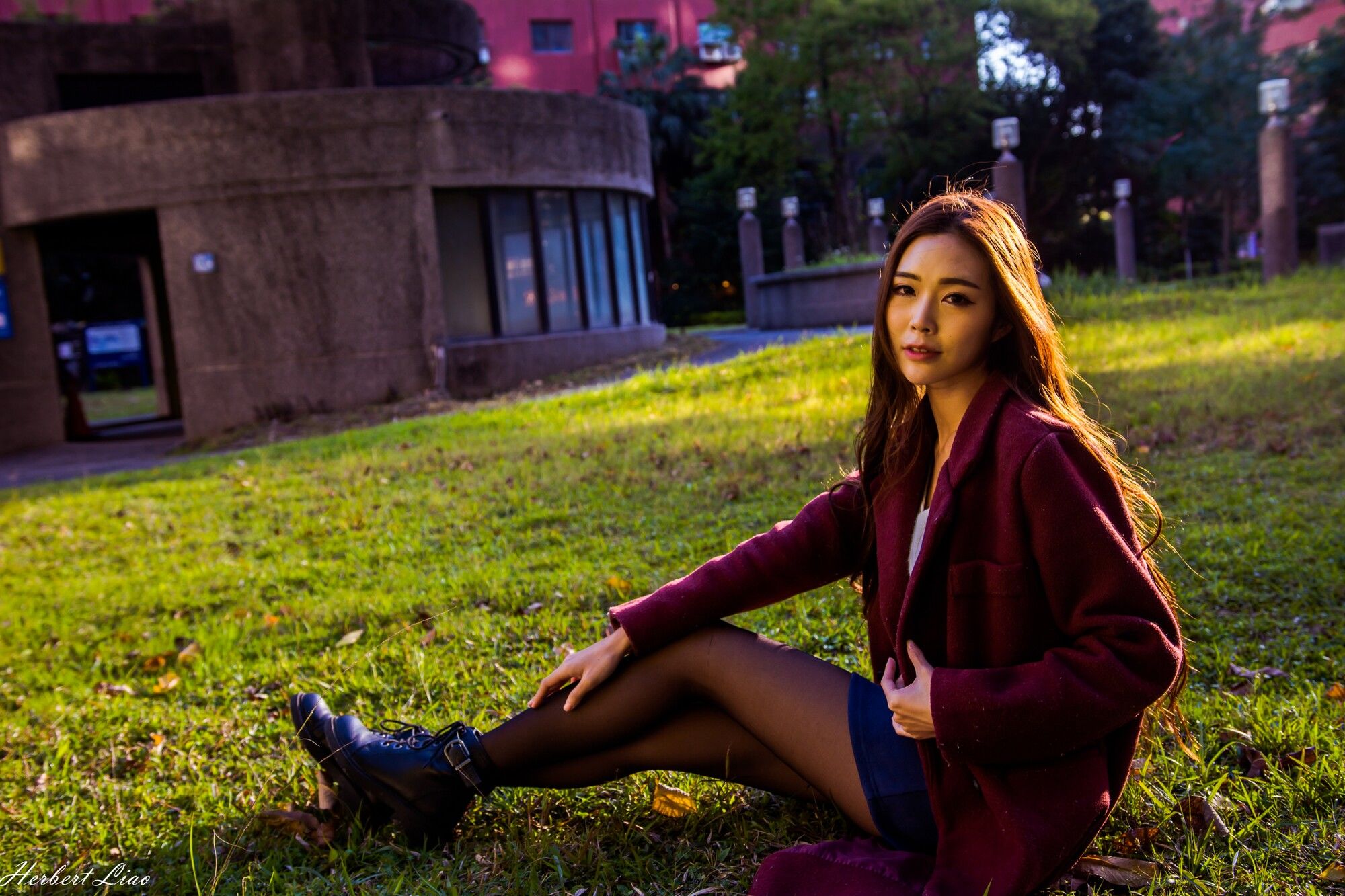 黄上晏《古亭站周邊~风衣正妹》-图27