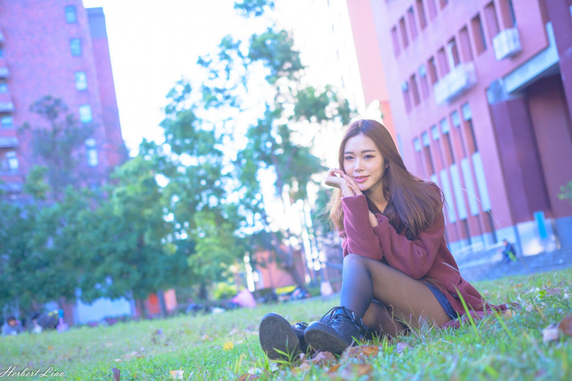 黄上晏《古亭站周邊~风衣正妹》-图34