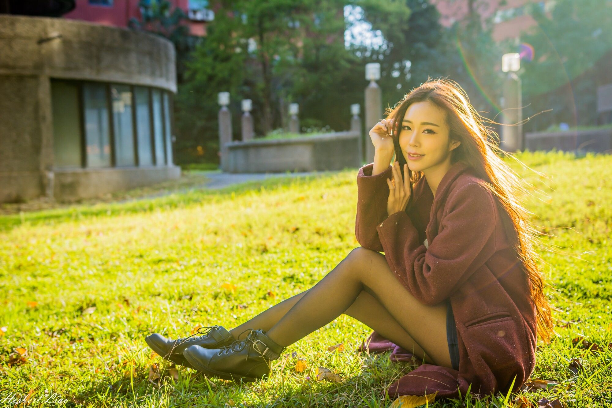 黄上晏《古亭站周邊~风衣正妹》-图36